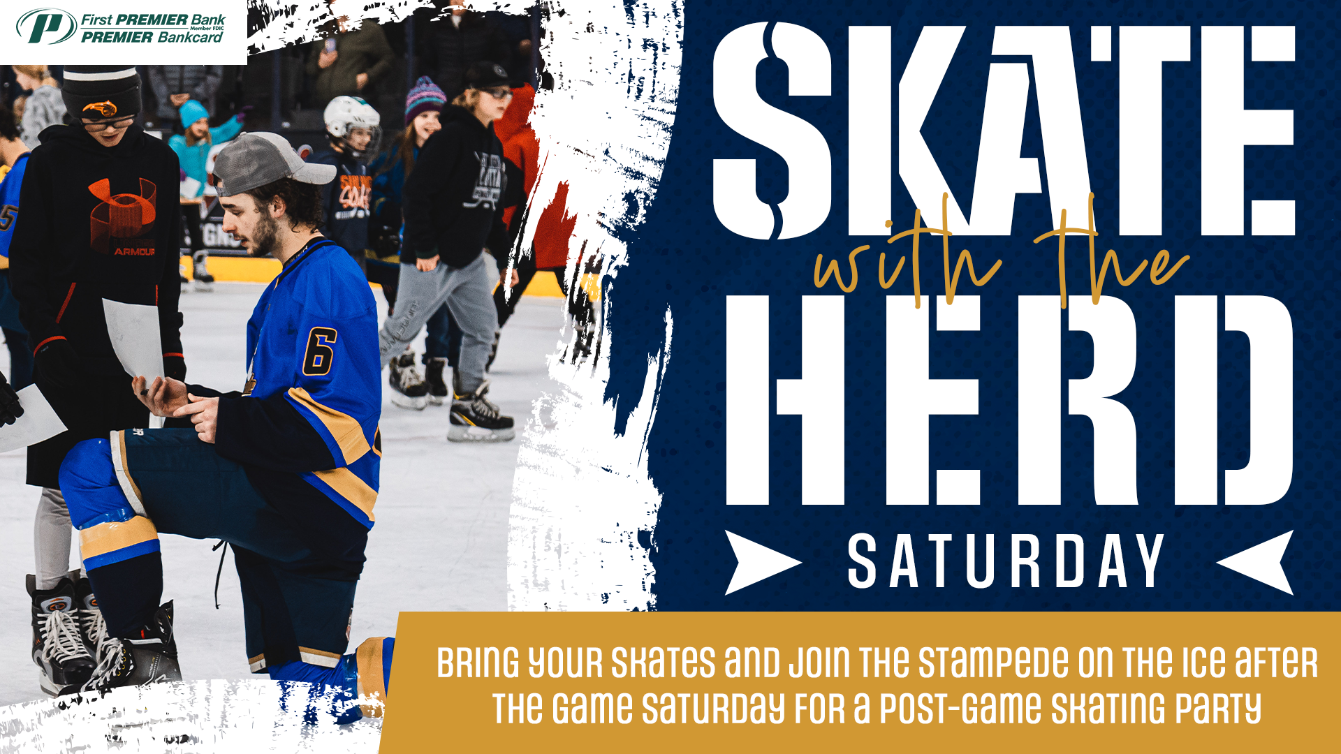 Stampede to host skating party Saturday night Sioux Falls Stampede