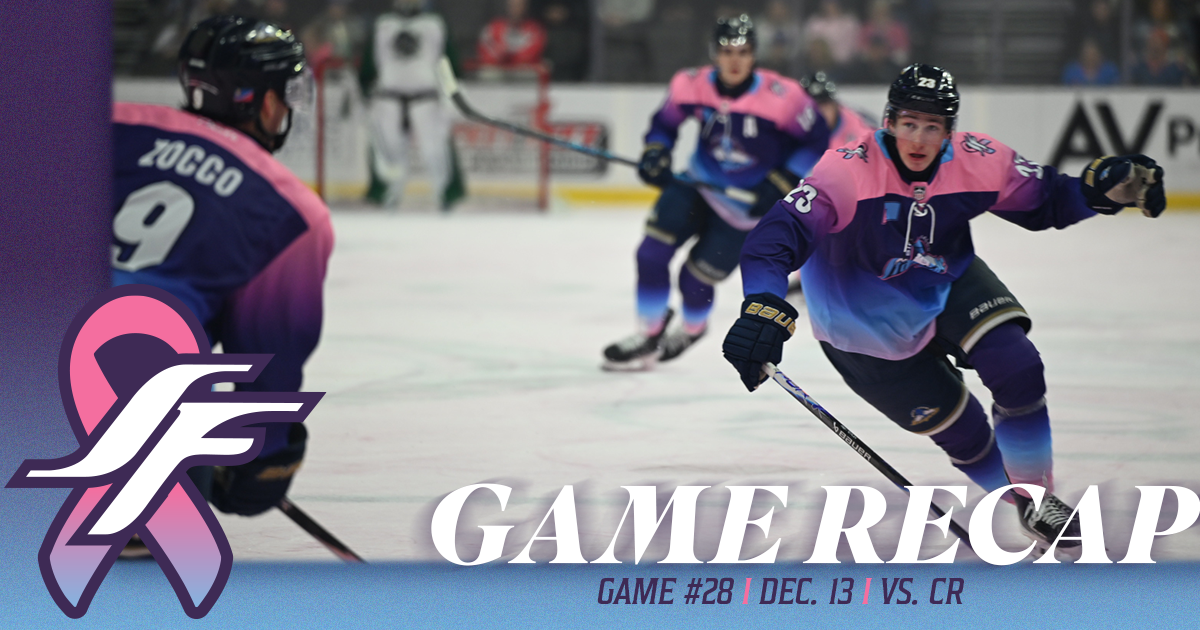 Game Recap vs. Cedar Rapids 12/13