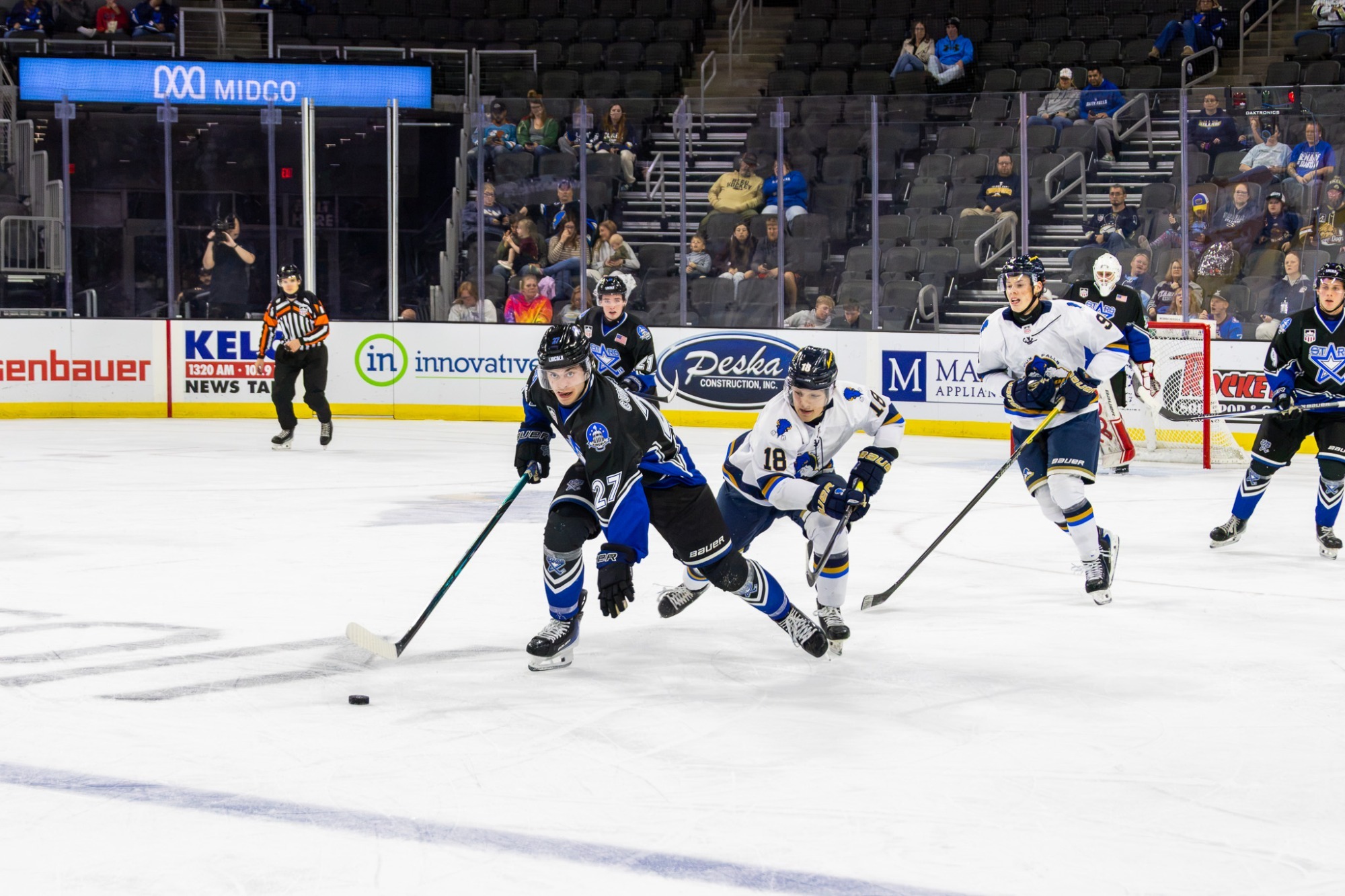 Sioux Falls Stampede Beat Lincoln Stars 4-1