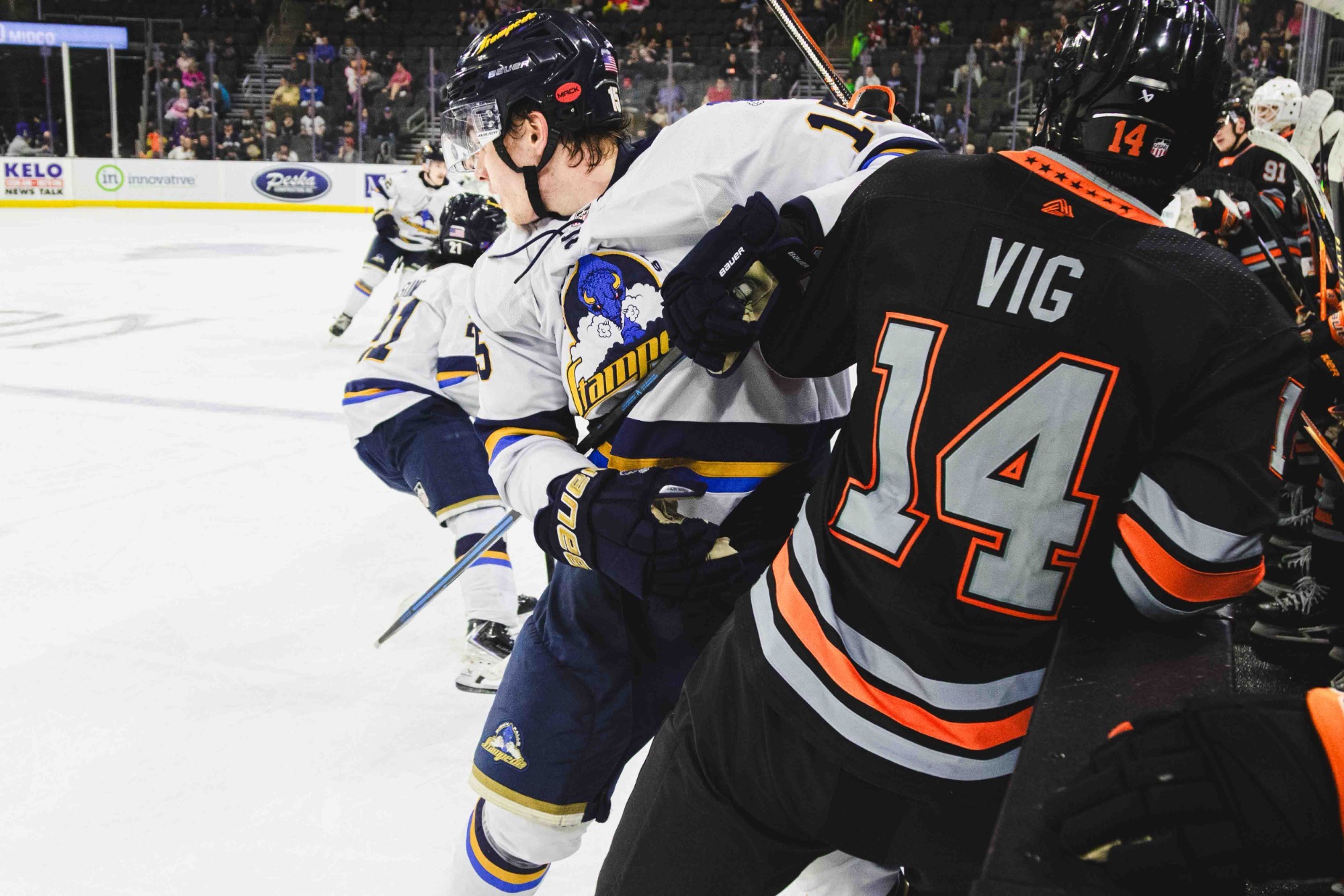 Lancers shutout Stampede 6-0 on Friday Night