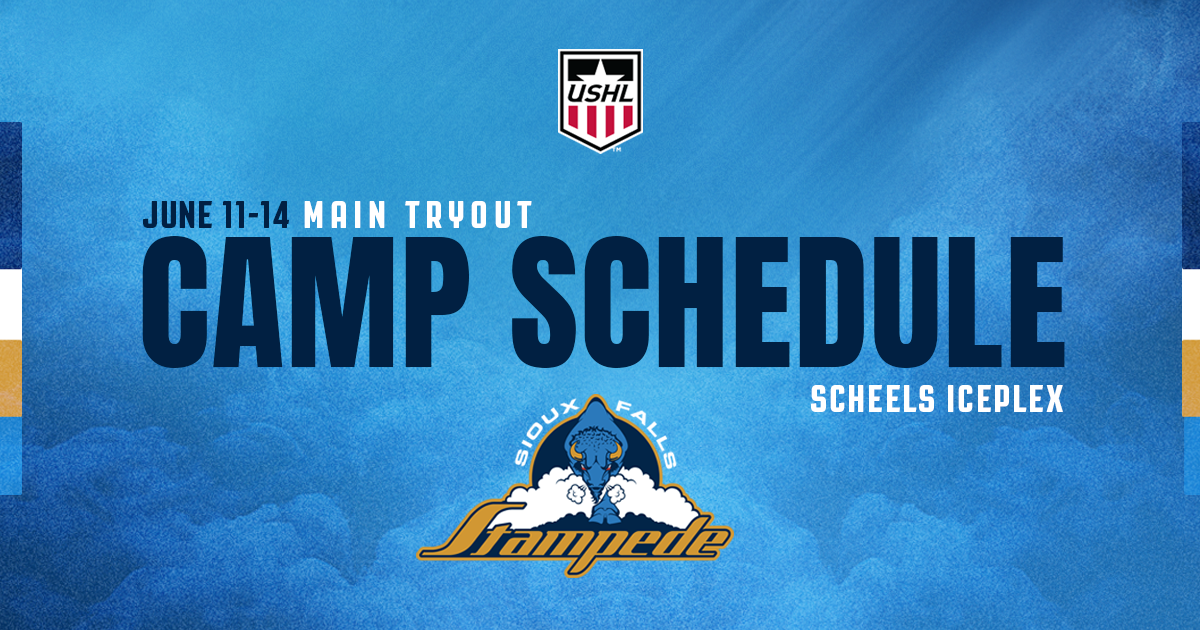 Main Tryout Camp Schedule