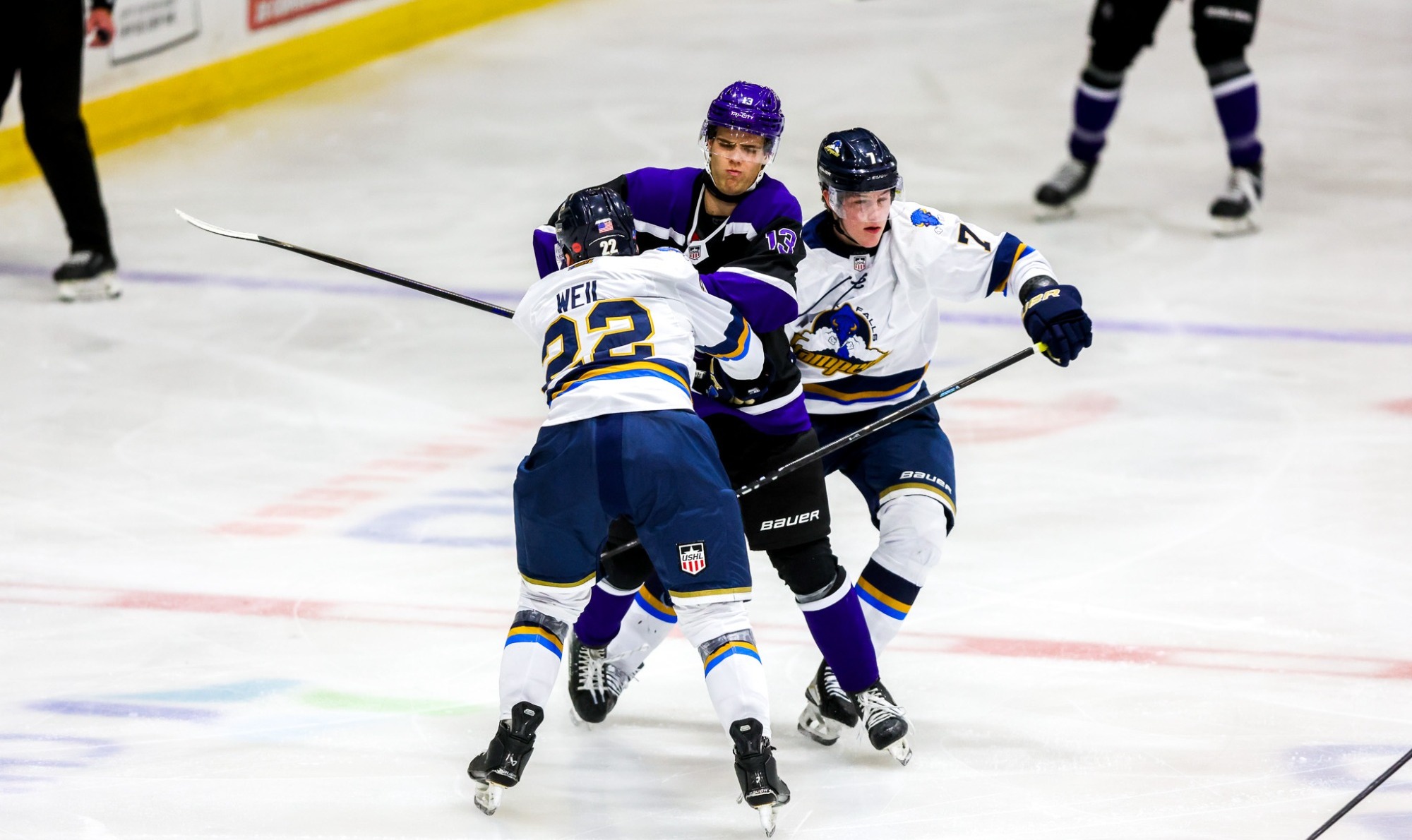 Wade Weil and Matteo Alvarez | Sioux Falls Stampede vs Tri-City Storm 