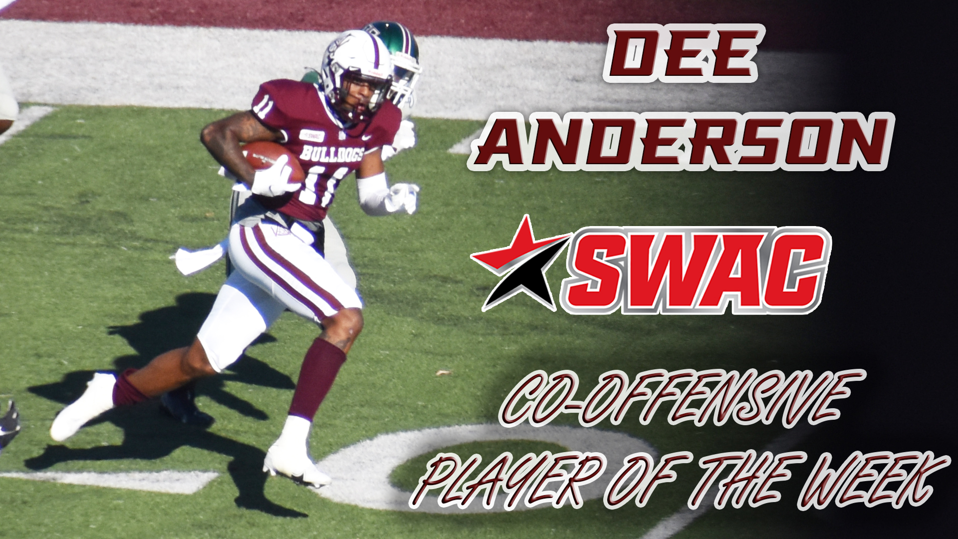 Dee Anderson 2021 Football Alabama A&M Athletics