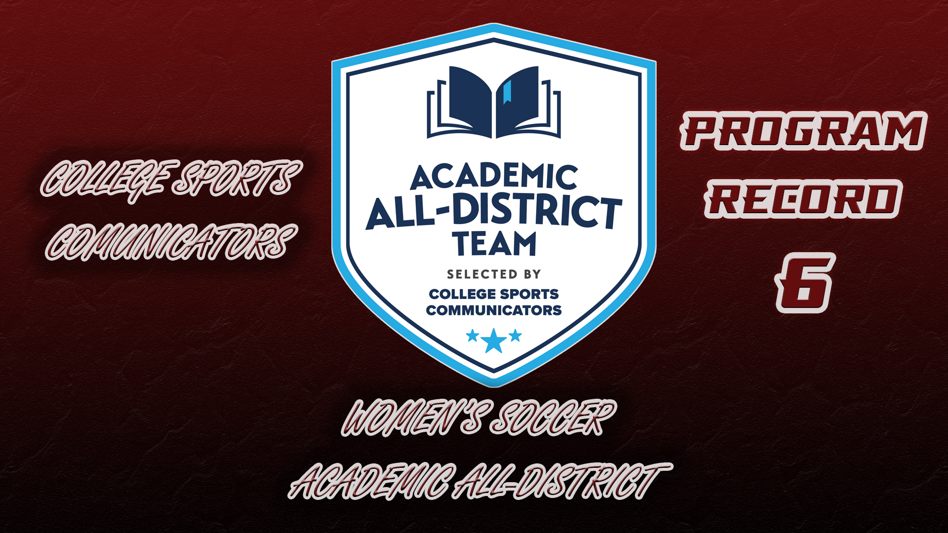 2022 CSC Women's Soccer Academic All-District
