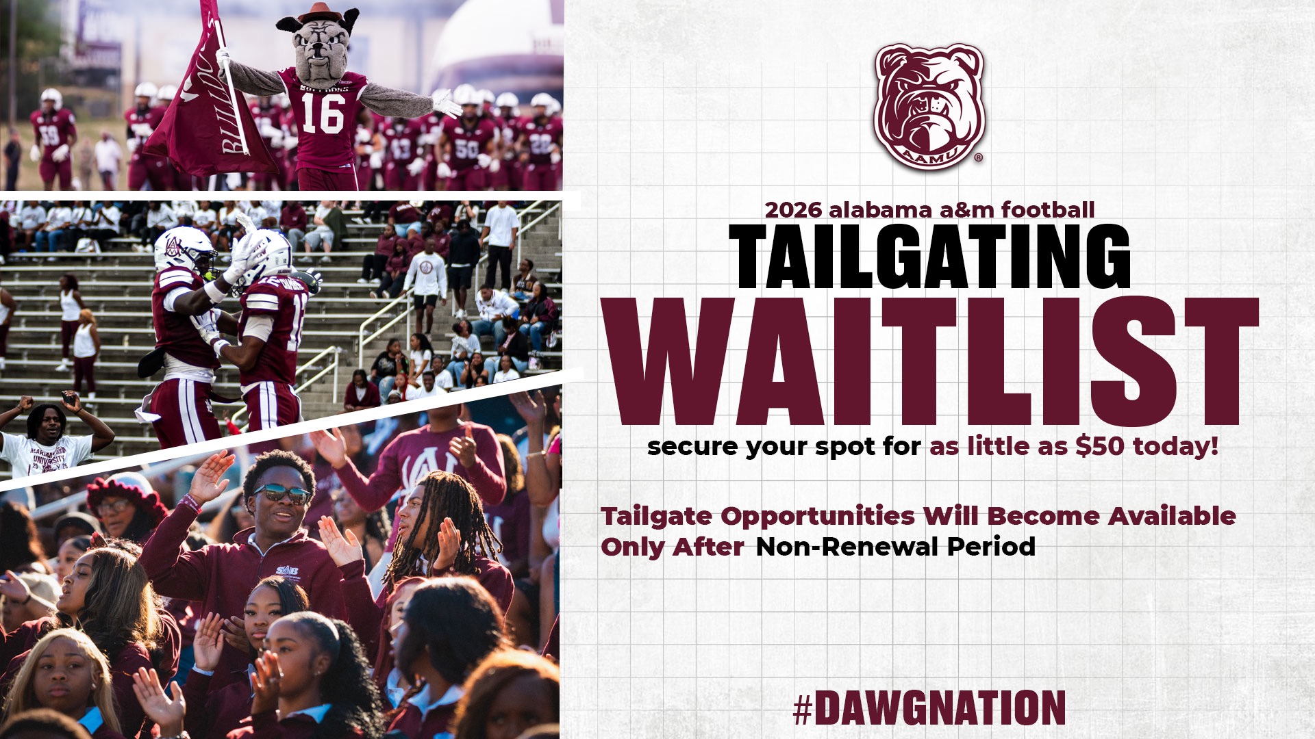 Tailgate Waitlist