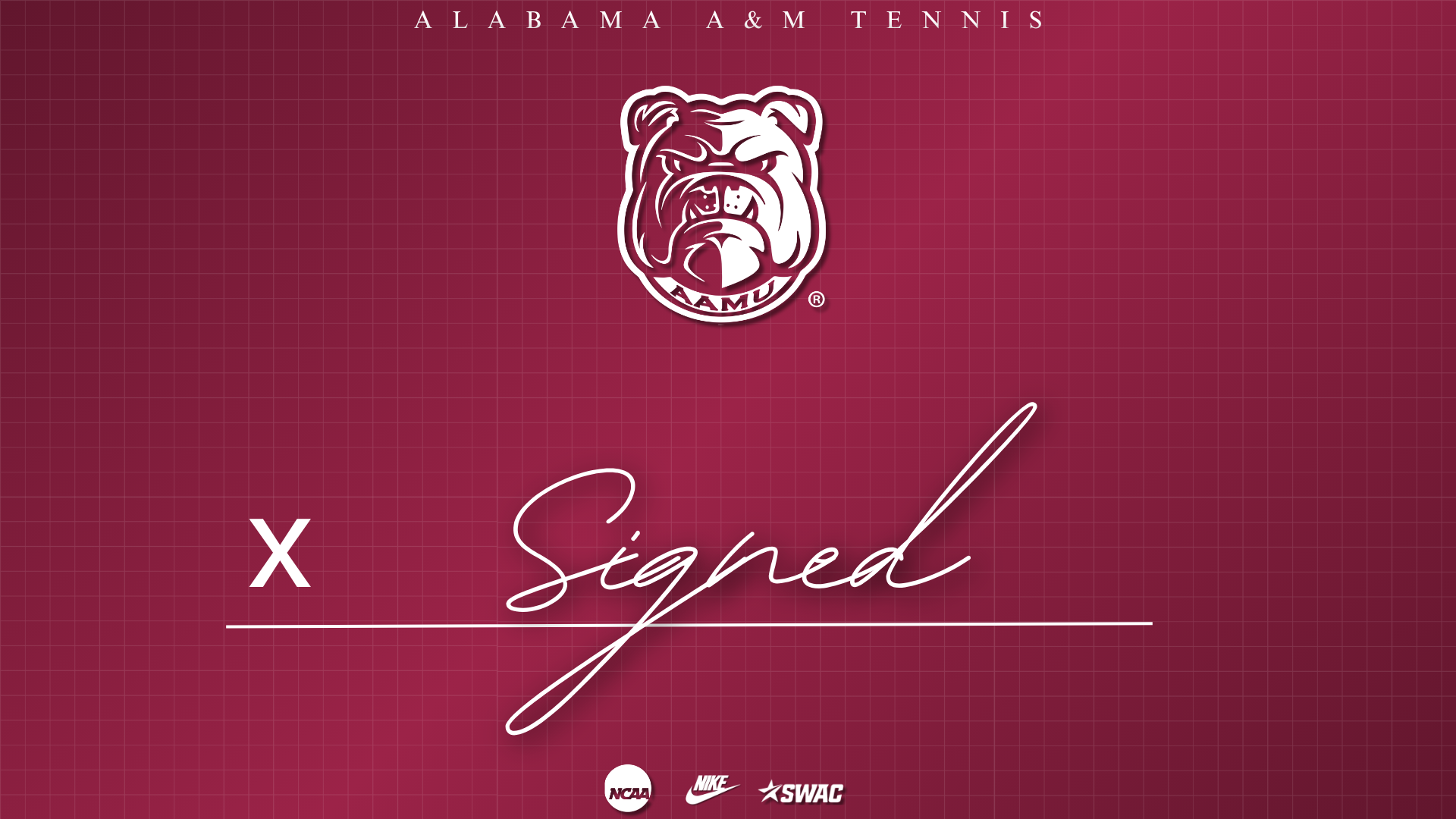 Signed M Tennis