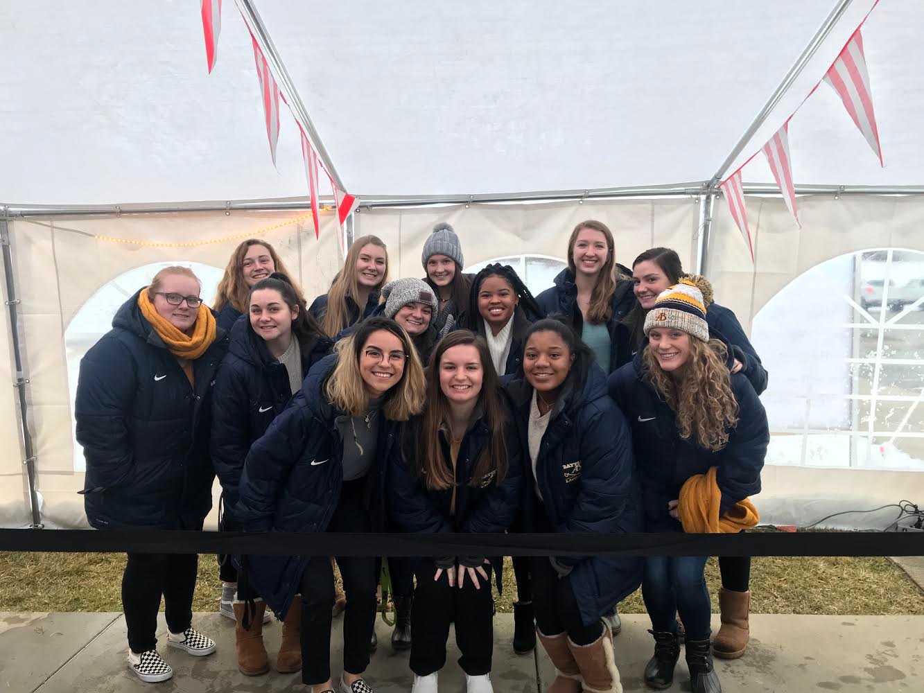Women's LAX volunteers
