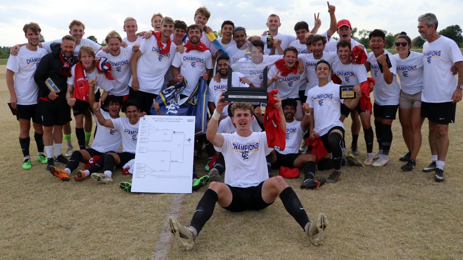 Men's Soccer Wins Conference Championship Belmont Abbey College