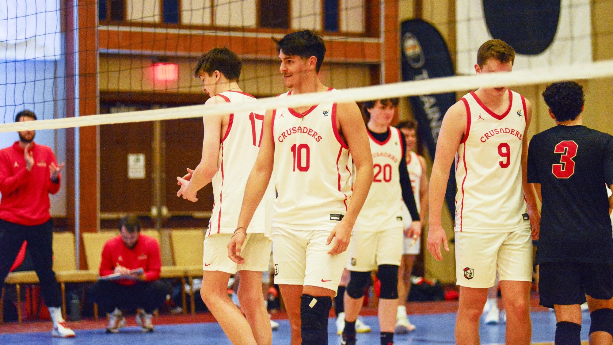 Men's Volleyball Opens 2024 Season with Pair of Wins Belmont Abbey