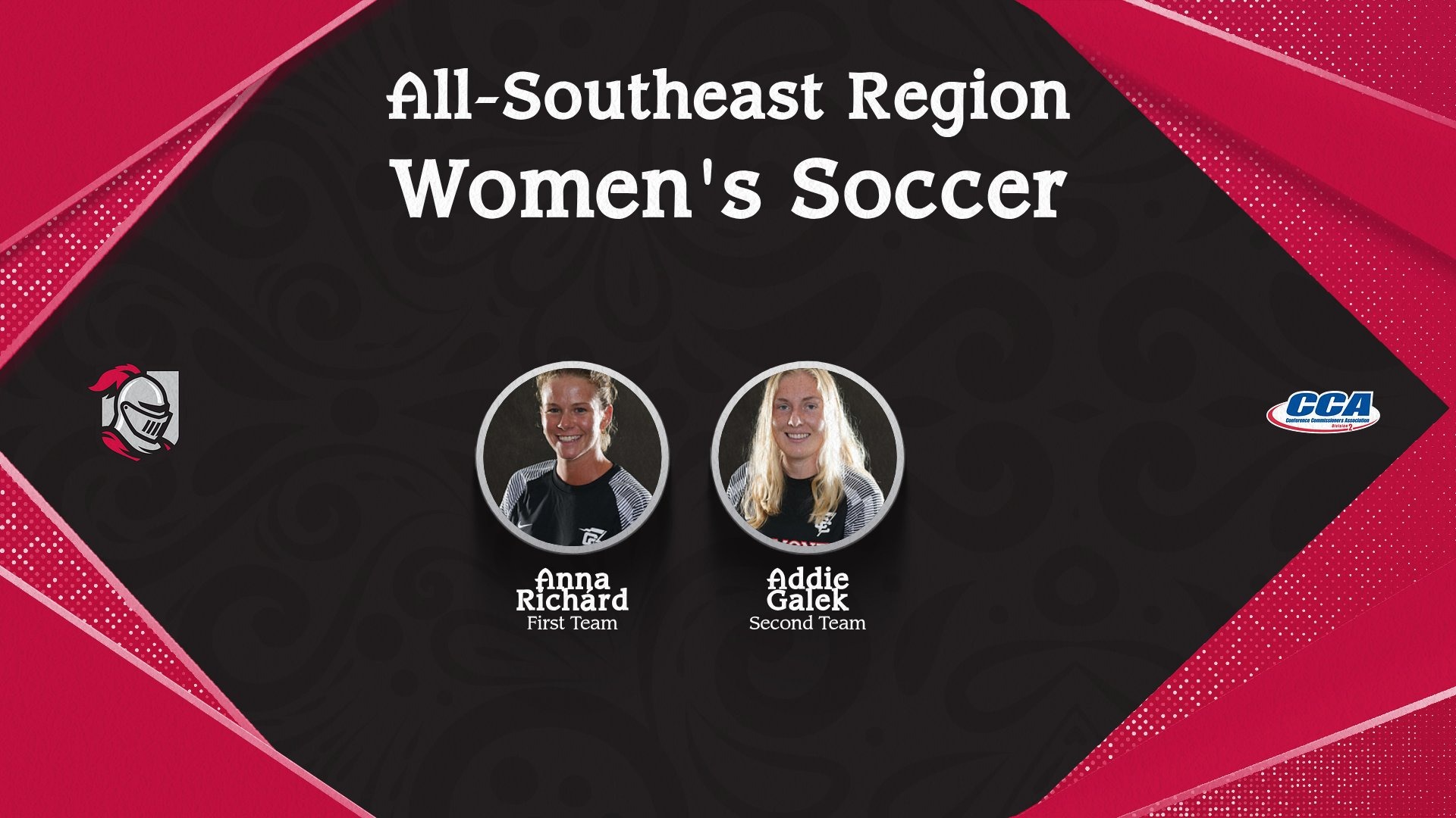 Belmont Abbey Women's Soccer D2CCA All-Region