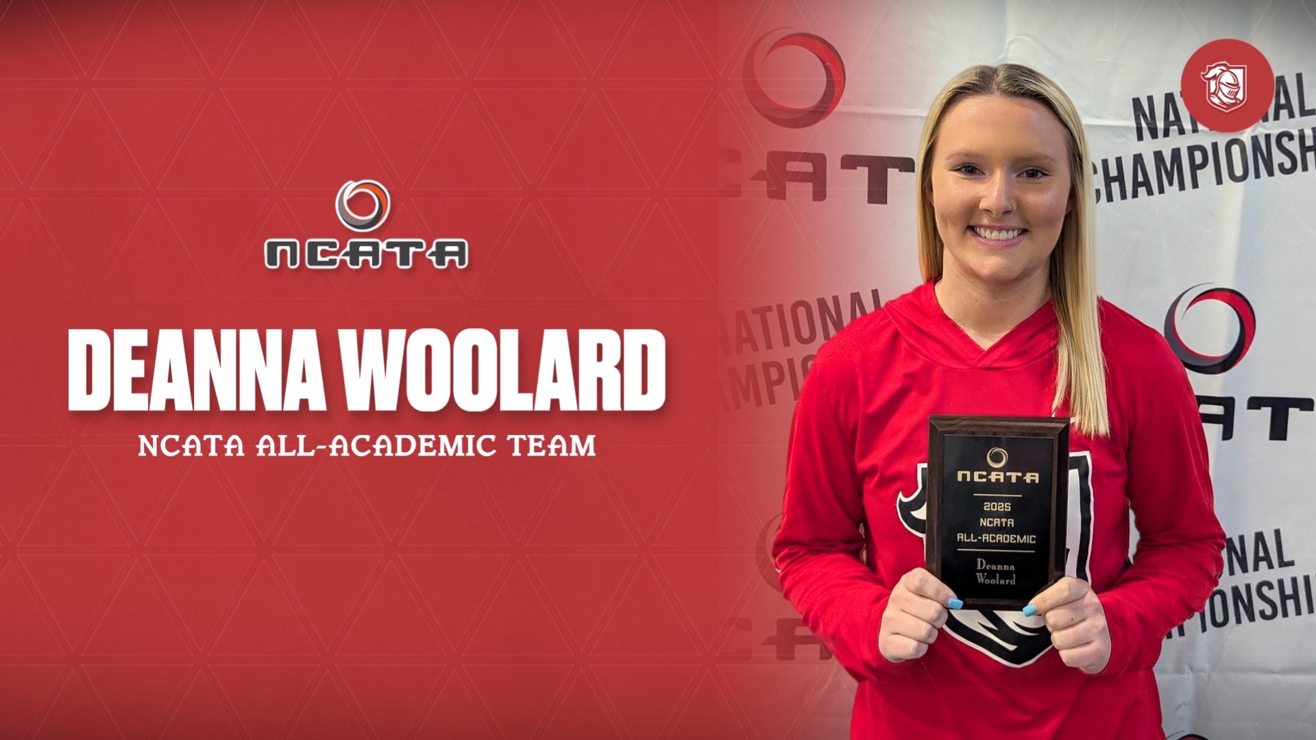 Woolard NCATA All-Academic Team