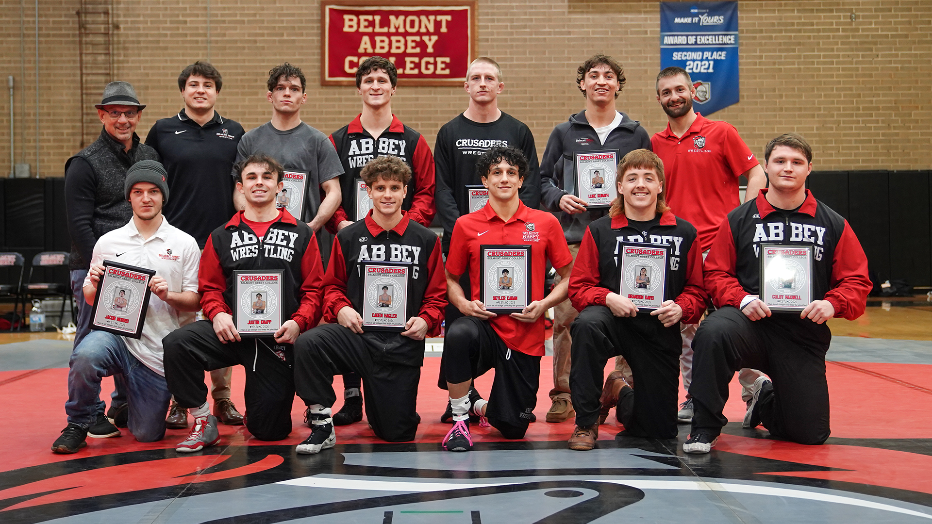 Abbey Wrestling Senior Day