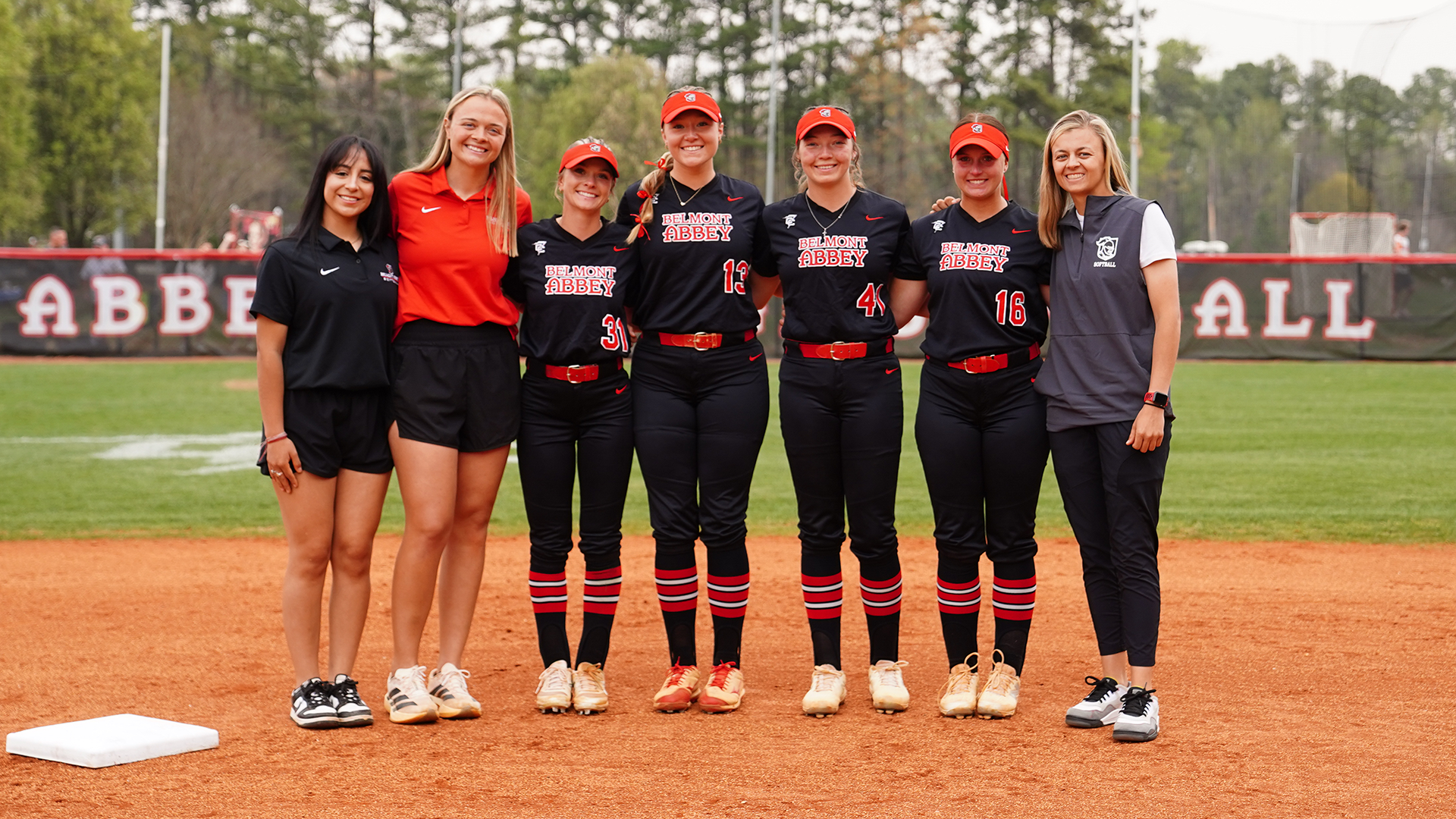 Belmont Abbey Softball Senior Day