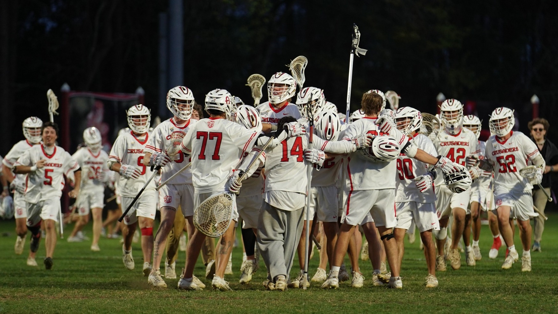 MLAX Team Celebration