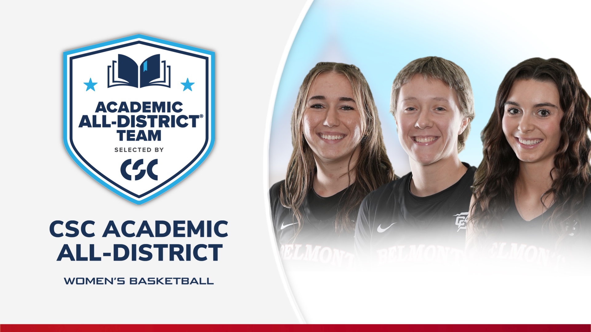 CSC Academic All-District Women's Basketball