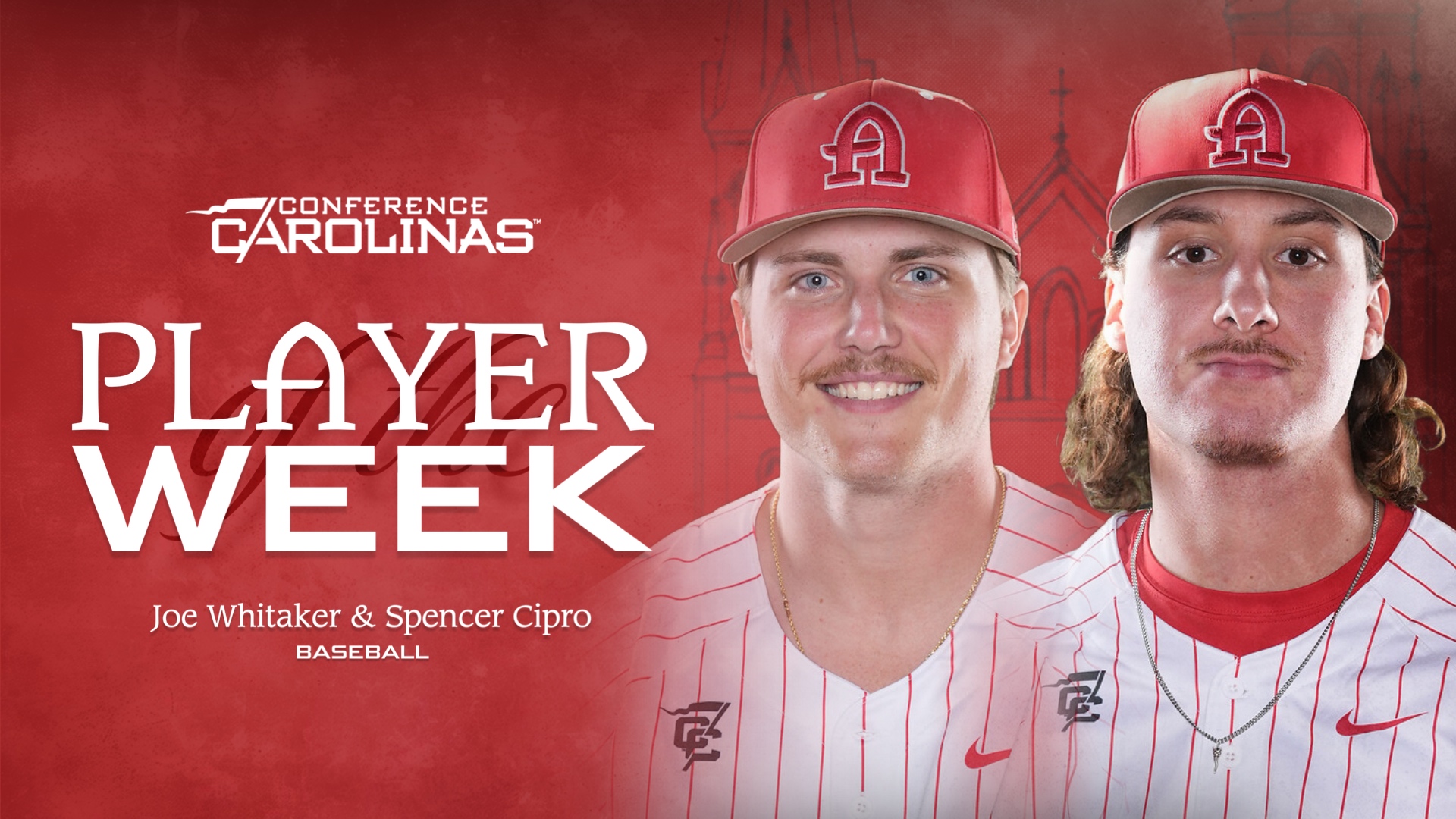 Whitaker and Cipro Player of the Week