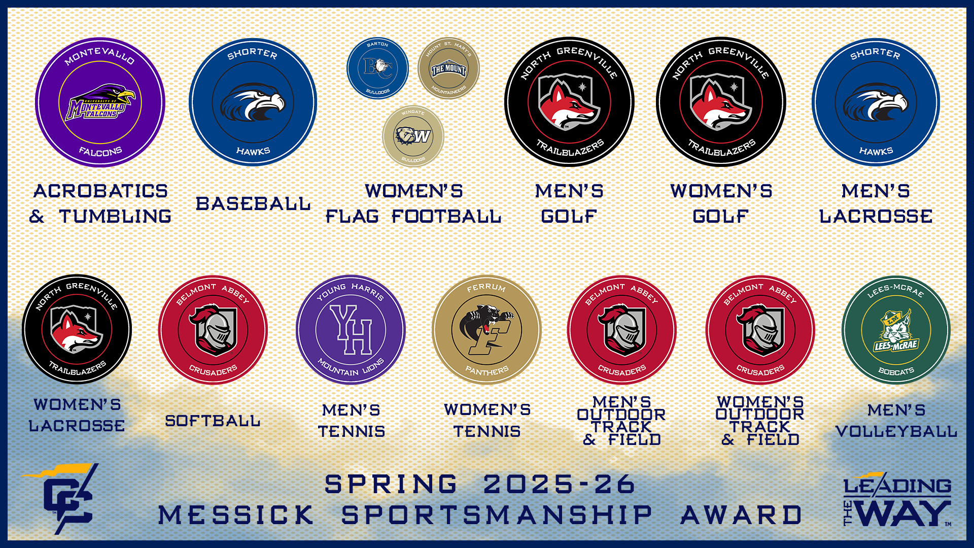 Spring Messick Award Winners