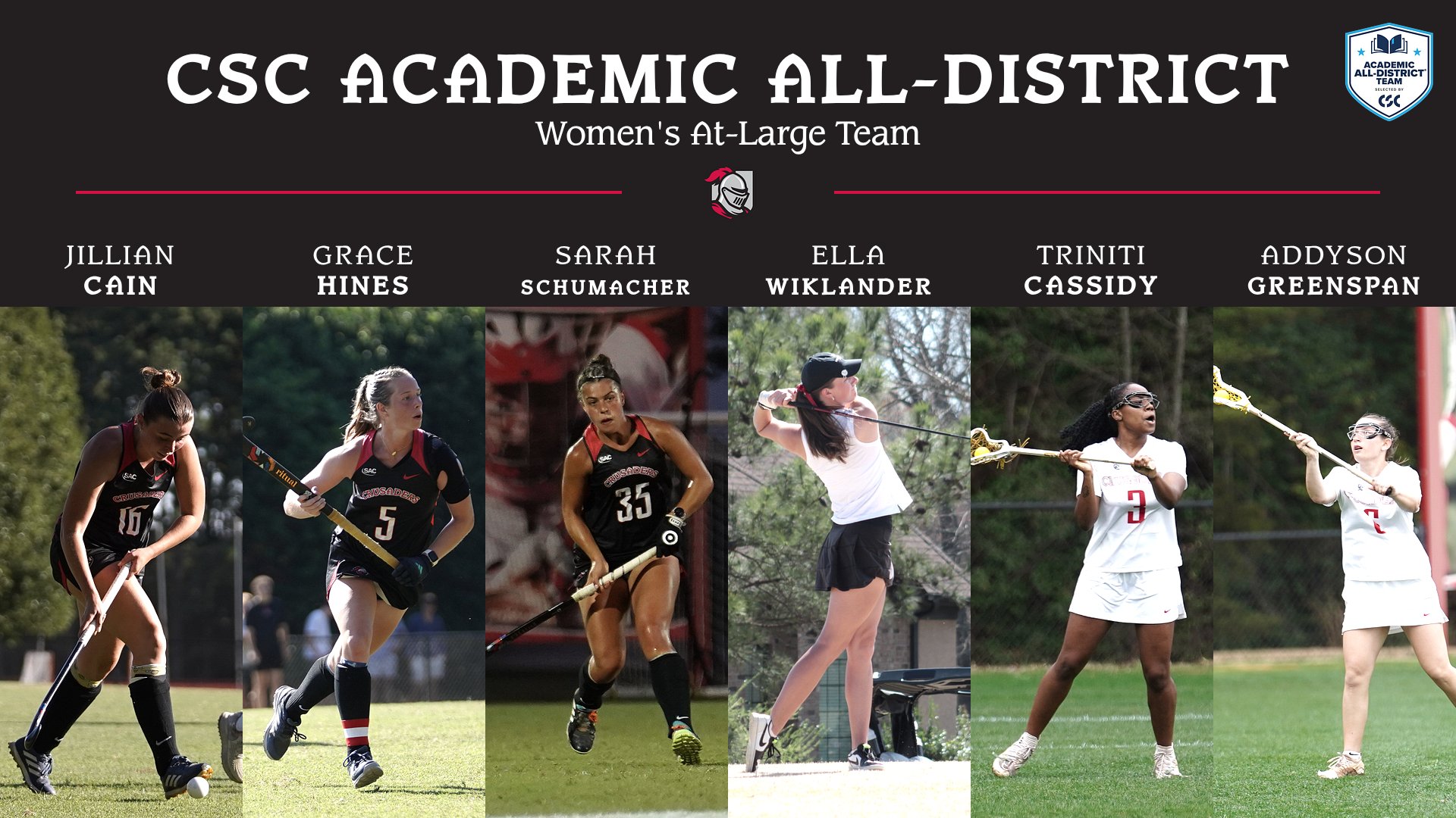 CSC Academic All-District Women 2026
