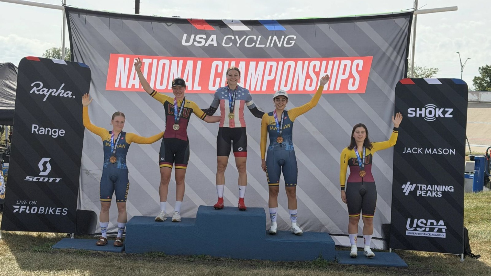 Rita Fedewa Podium Shot