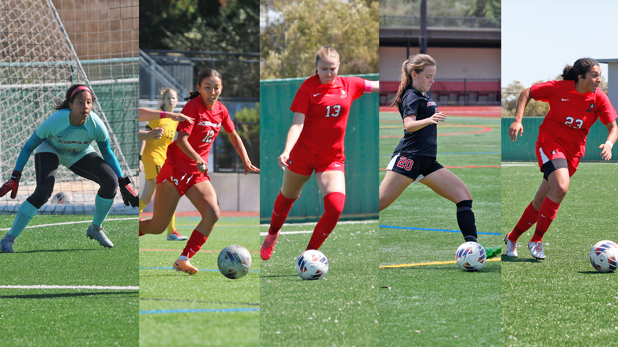 Nicole Peoples, Valeria Perez Rivera, Haley Vaughan, Halldora Einarsdottir, Anna Maggi-Brown