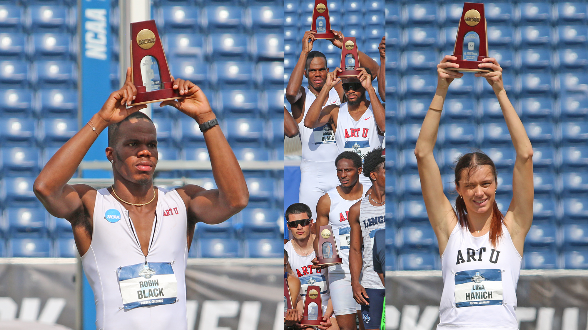 All-Americans - Robin Black, Lina Hanich, Tre'Sean Bouie, Tariq Dacres, Josh Marlin