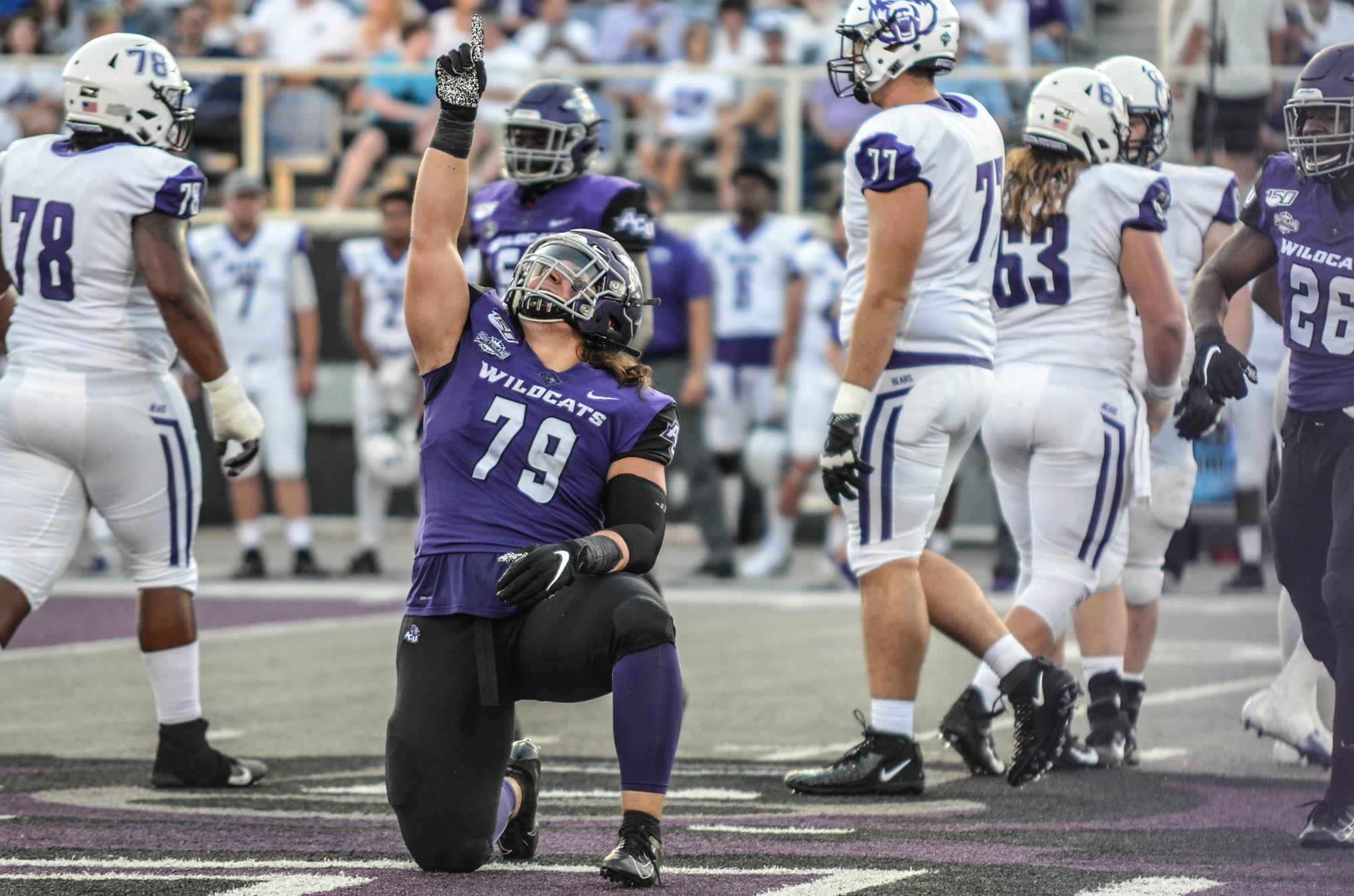 Cole Burgess Football Abilene Christian University Athletics