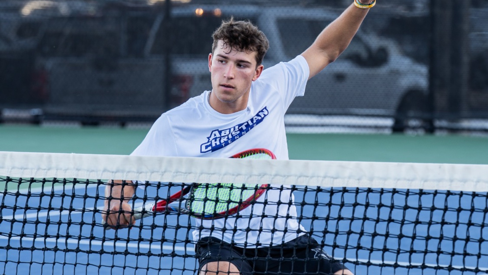 Ethan Scribner during a practice on November 3, 2025