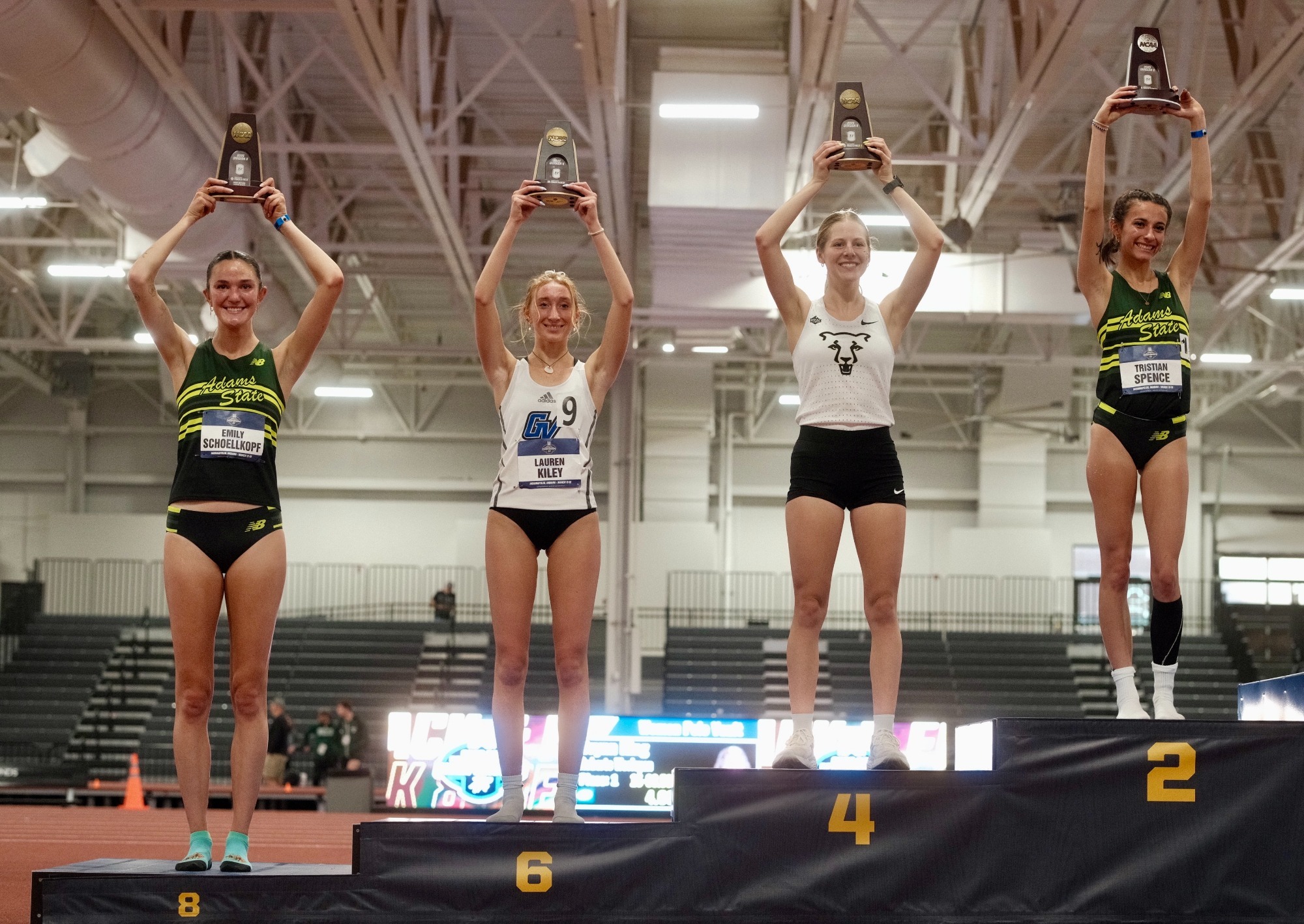 Tristian and Emily Podium