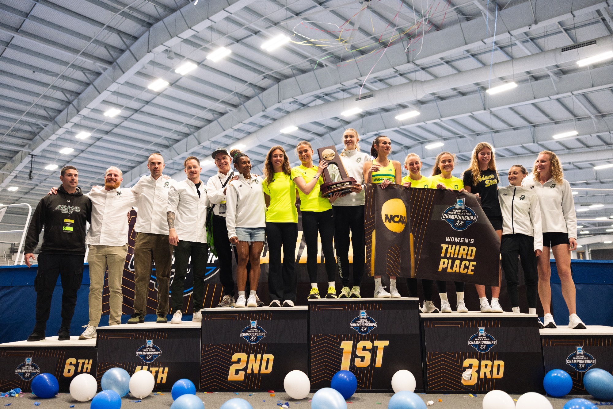 Indoor Women's Team Photo