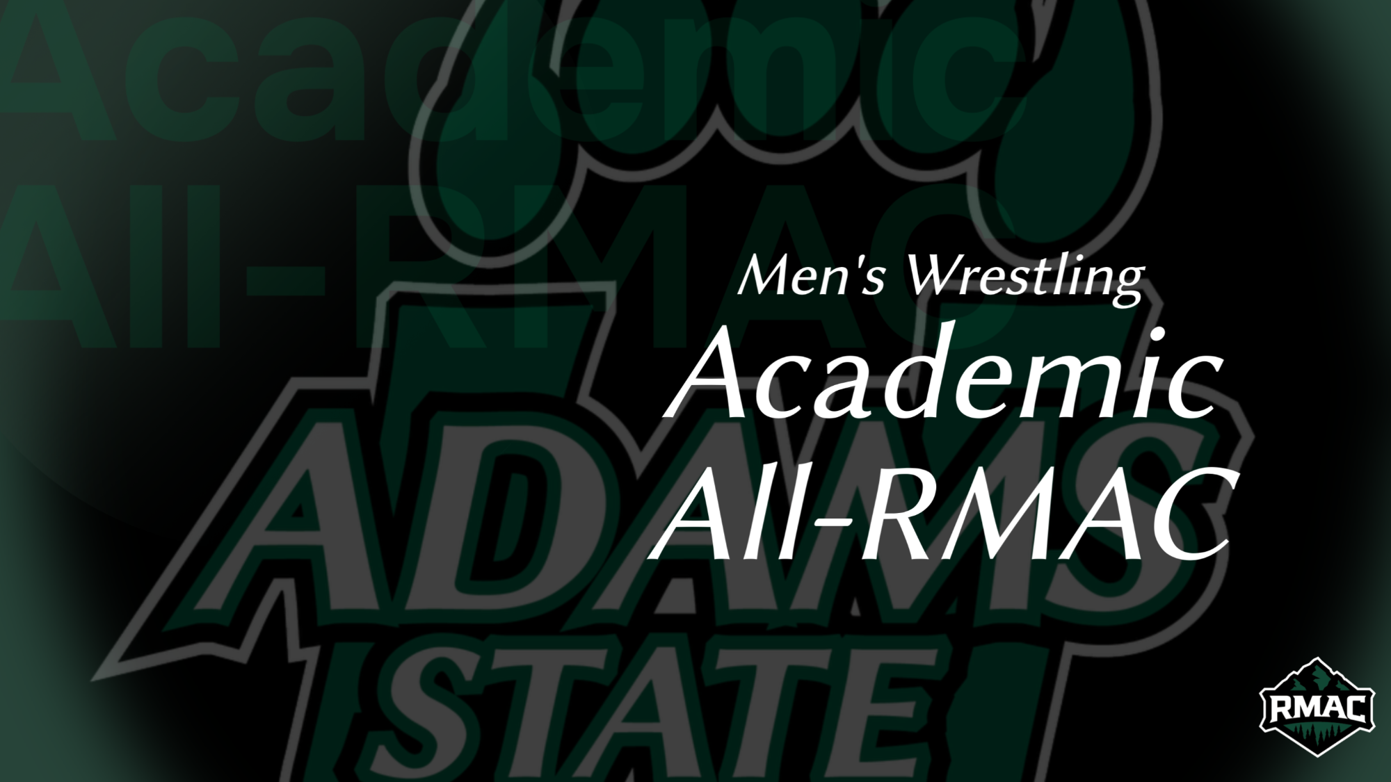 Men's Wrestling Academic All-RMAC