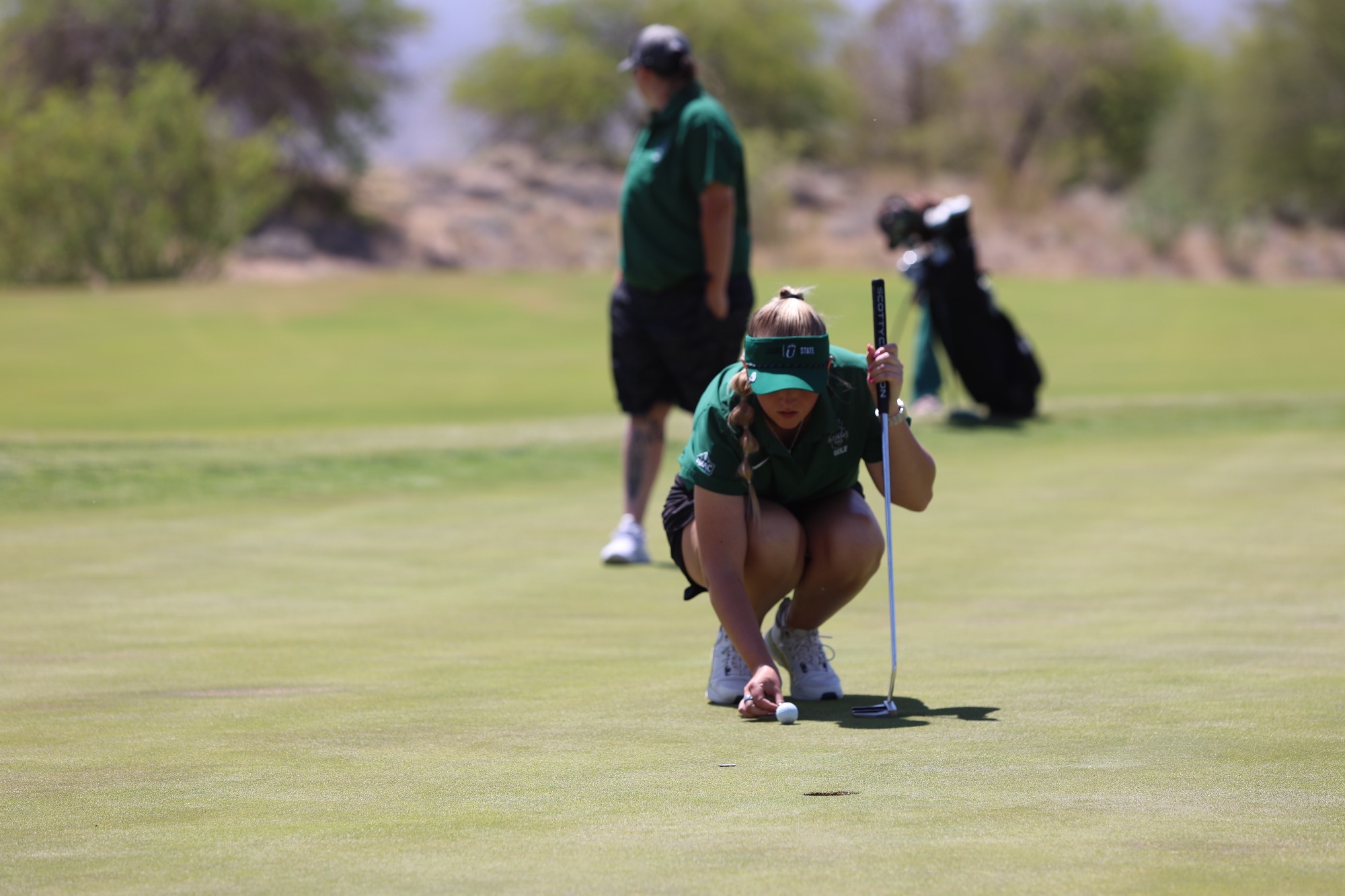 Taylor lining up a put