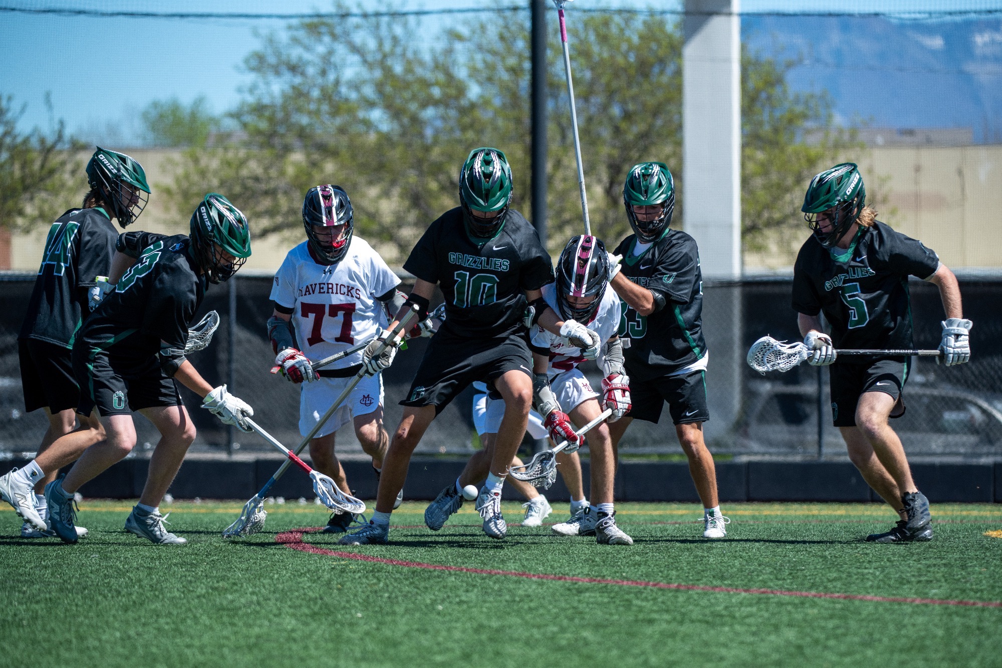 Lax in a face-off with Colorado Mesa