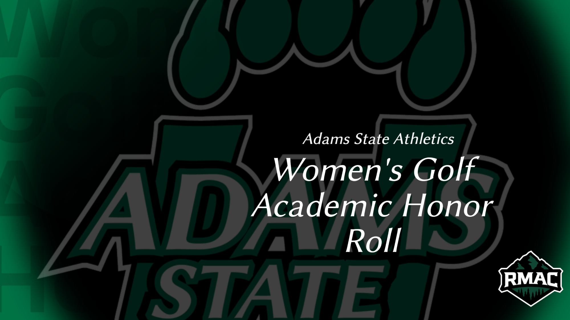 Golf Academic Honor Roll