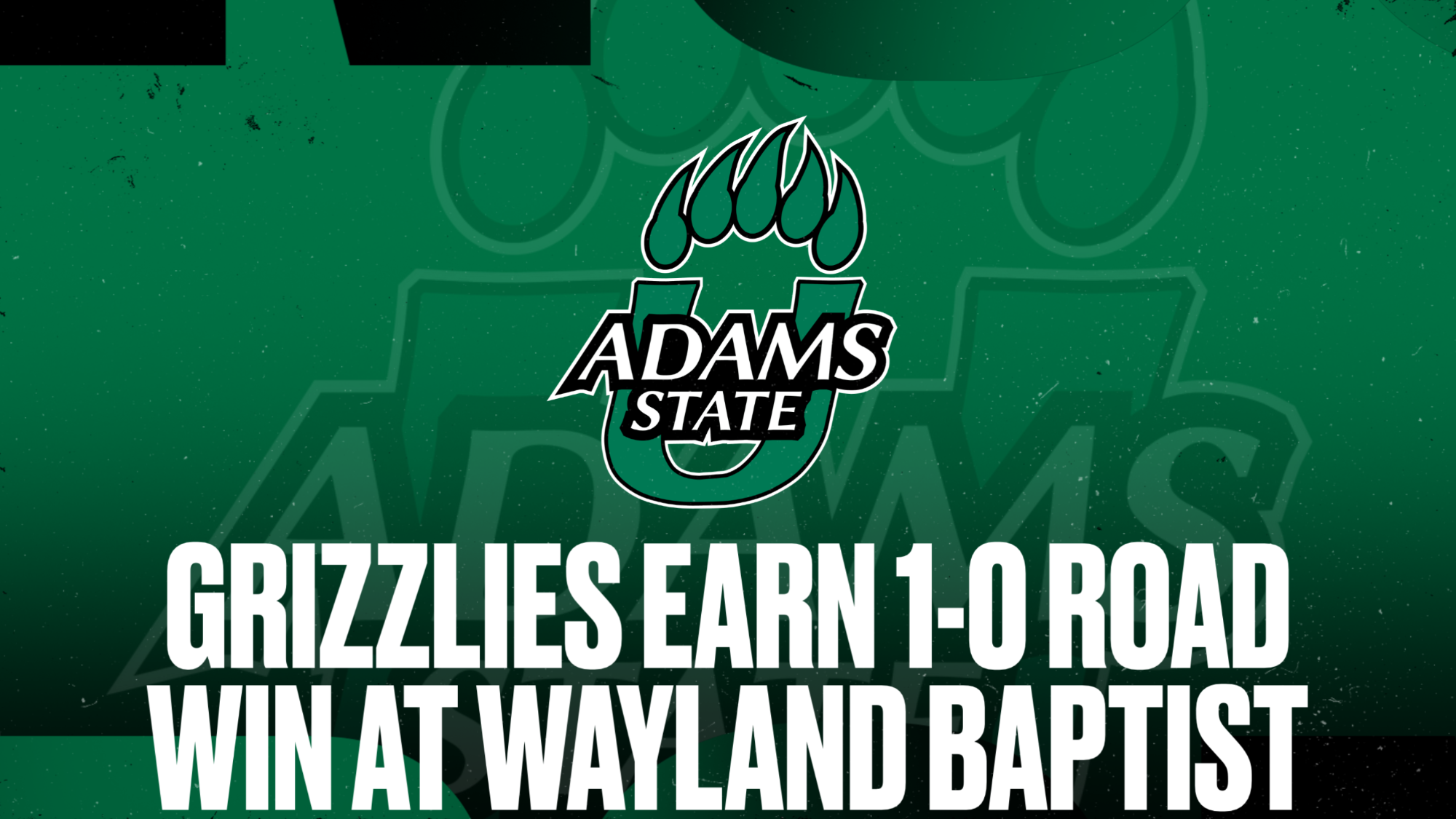 Grizzzlies earn 1-0 Win over Wayland Baptist 