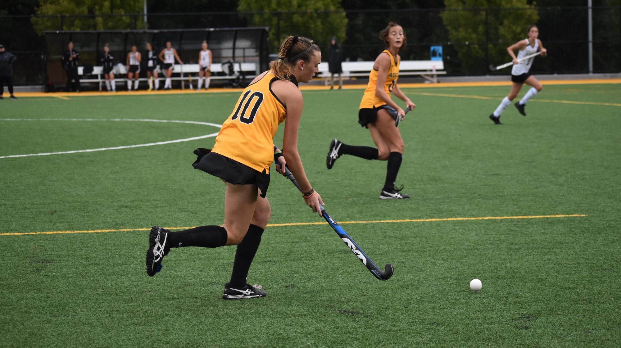 Field Hockey Posts Victory in Double OT Adelphi University Athletics