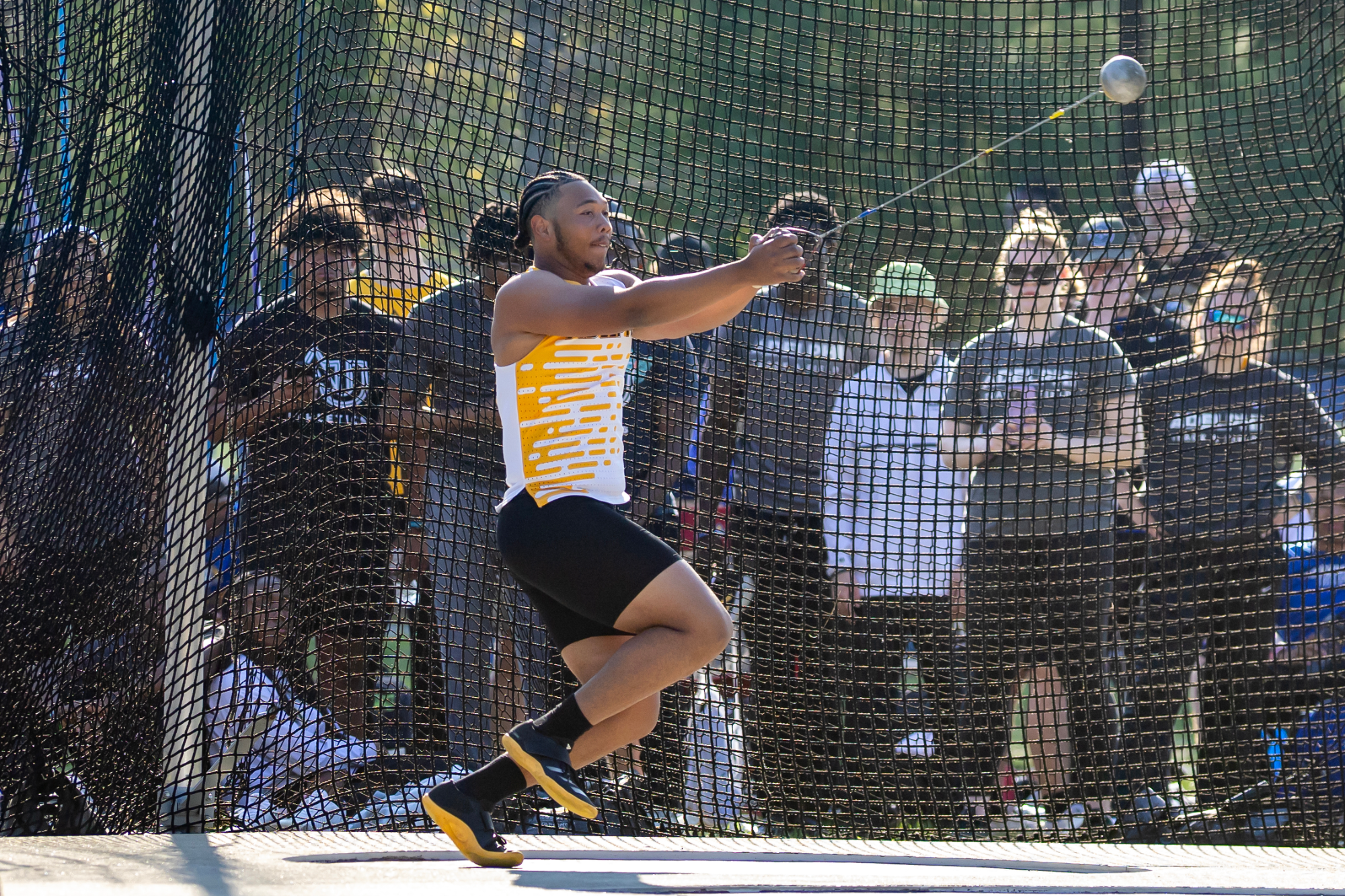 Action from the 2025 NE10 Outdoor track and field championship