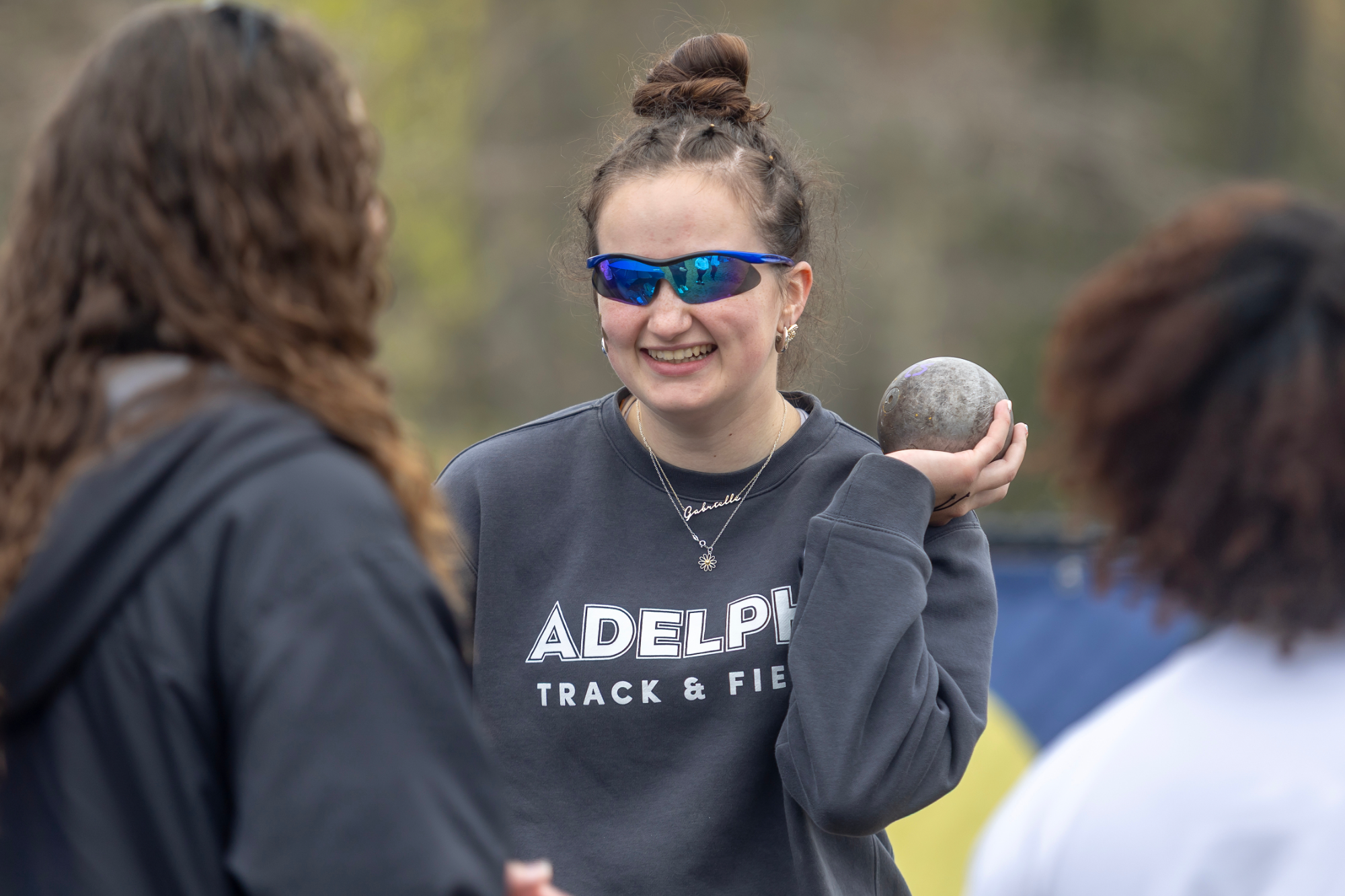 Action from the 2025 NE10 Outdoor track and field championship