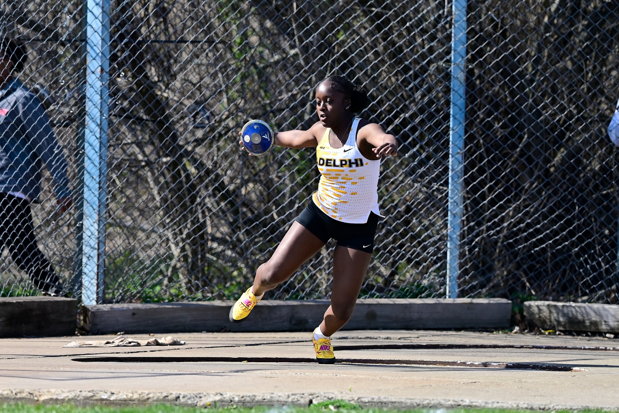 Adelphi University Track and Field during the Wilton Wright Invitational at Southern Connecticut State University in New Haven, Connecticut on Friday, April 10, 2026. Photo by ©Mike Orazzi for Adelphi University.