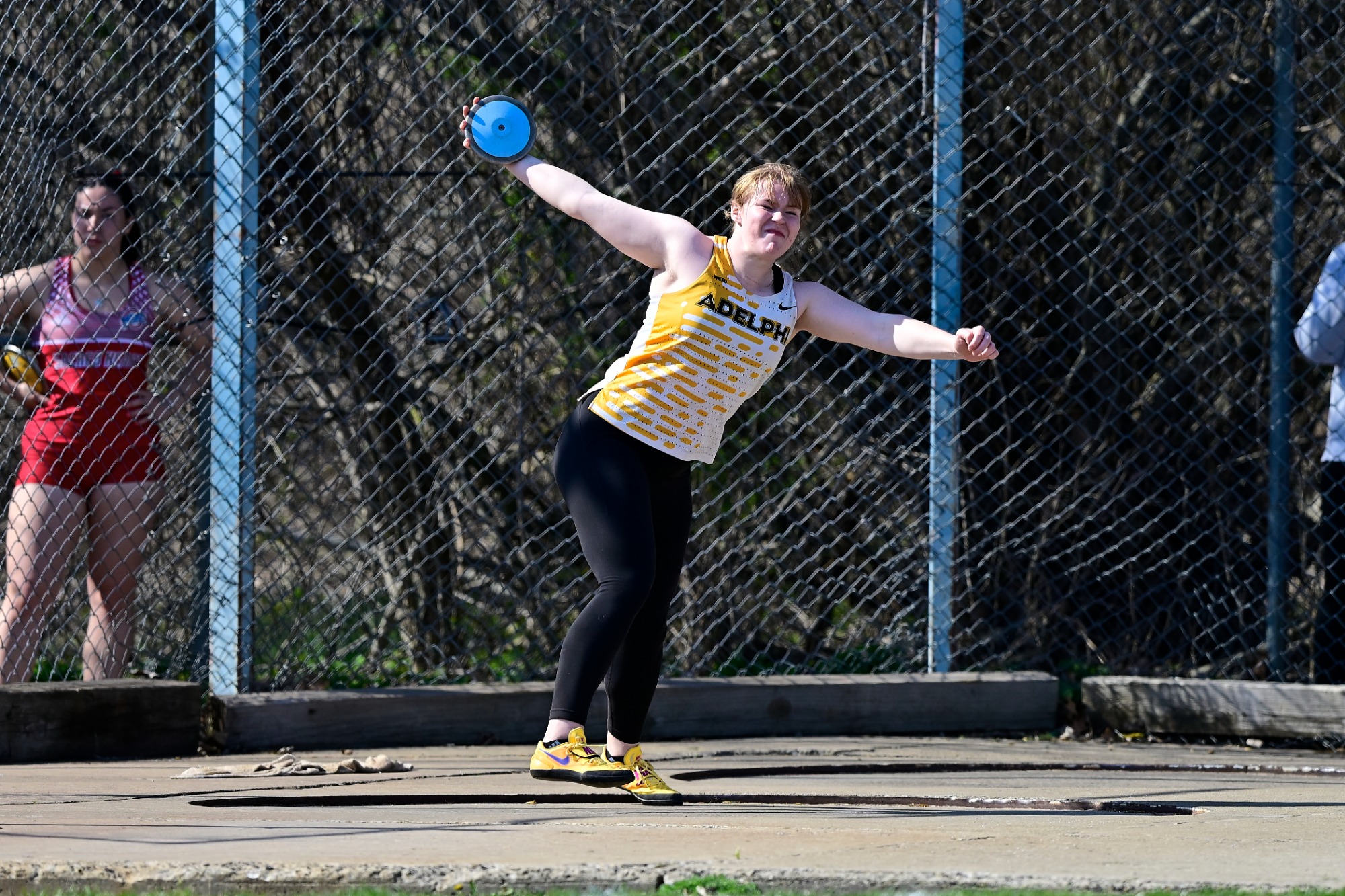 Adelphi University Track and Field during the Wilton Wright Invitational at Southern Connecticut State University in New Haven, Connecticut on Friday, April 10, 2026. Photo by ©Mike Orazzi for Adelphi University.