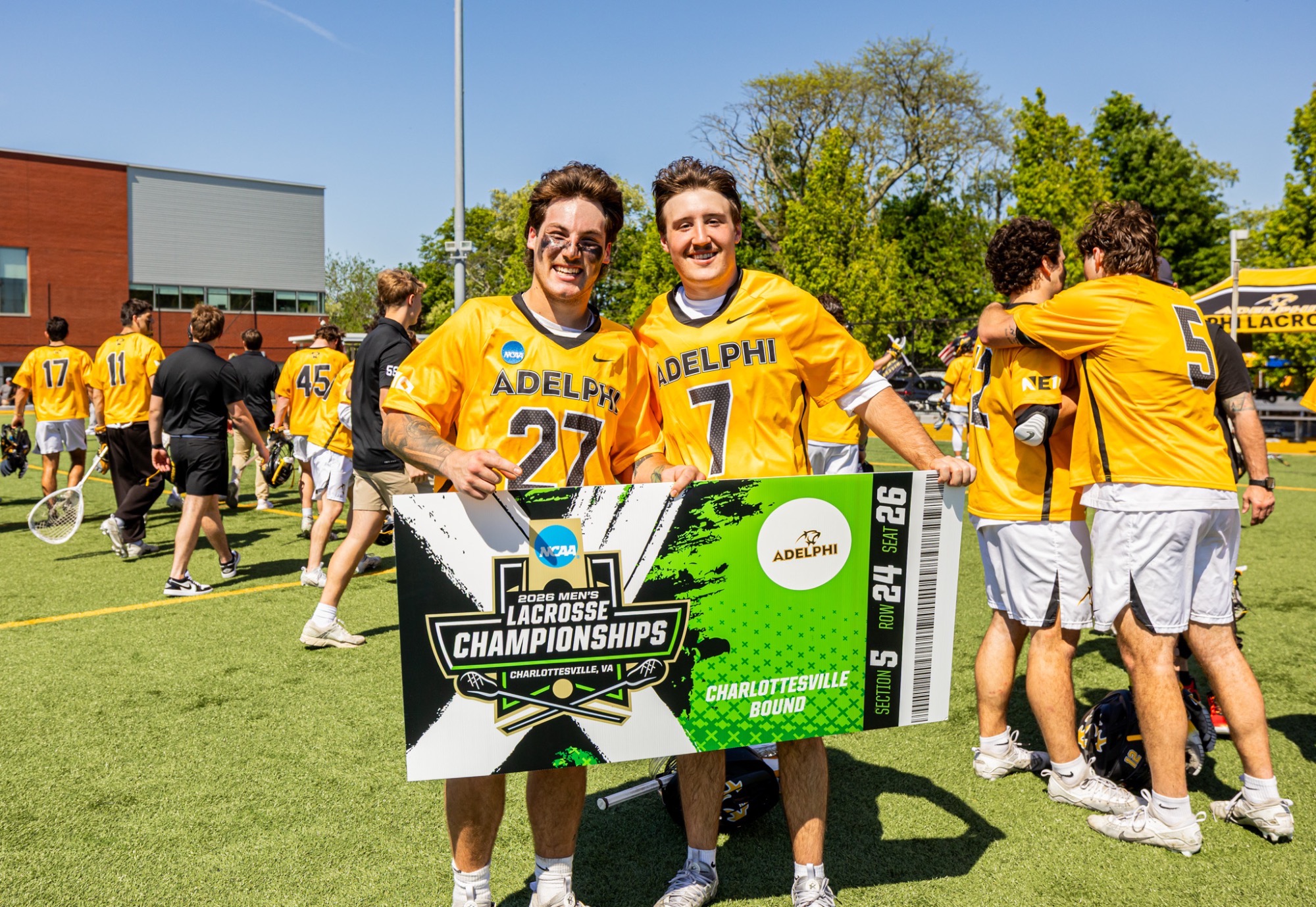 NCAA Charlottesville Ticket Punched