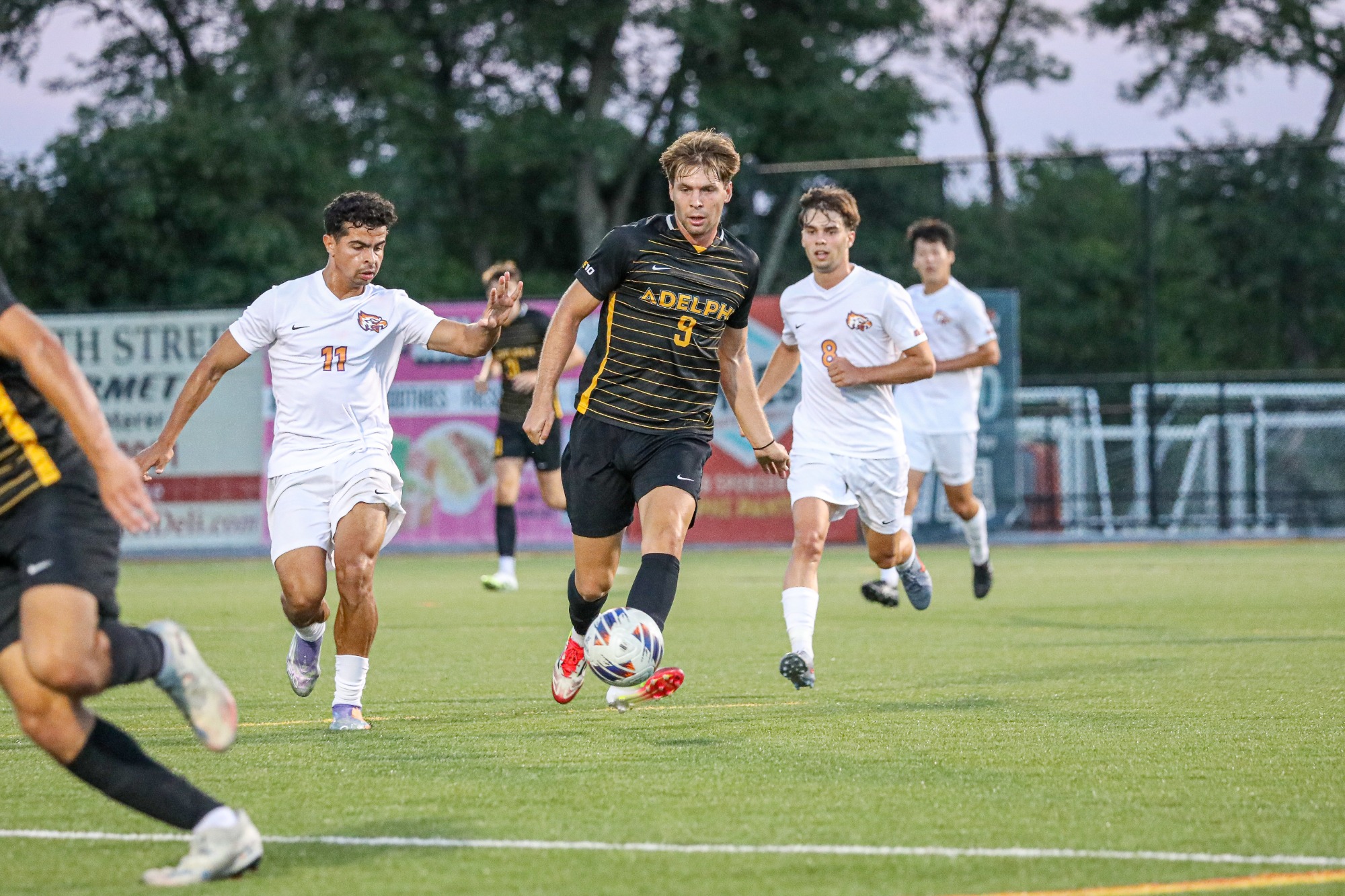 Adelphi Men's Soccer vs. Post August 29.