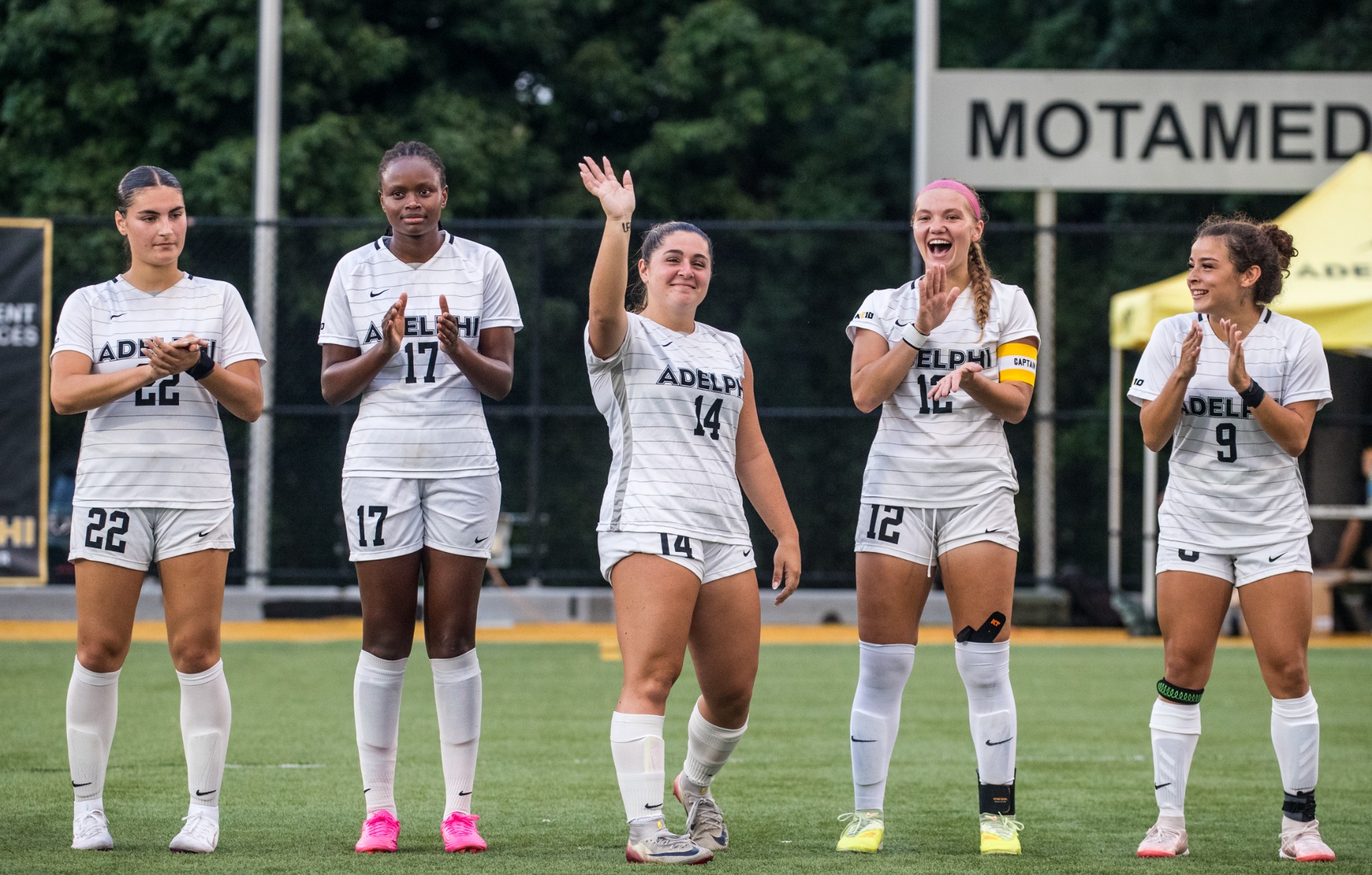 Adelphi Women's Soccer vs. Wilmington August 28.