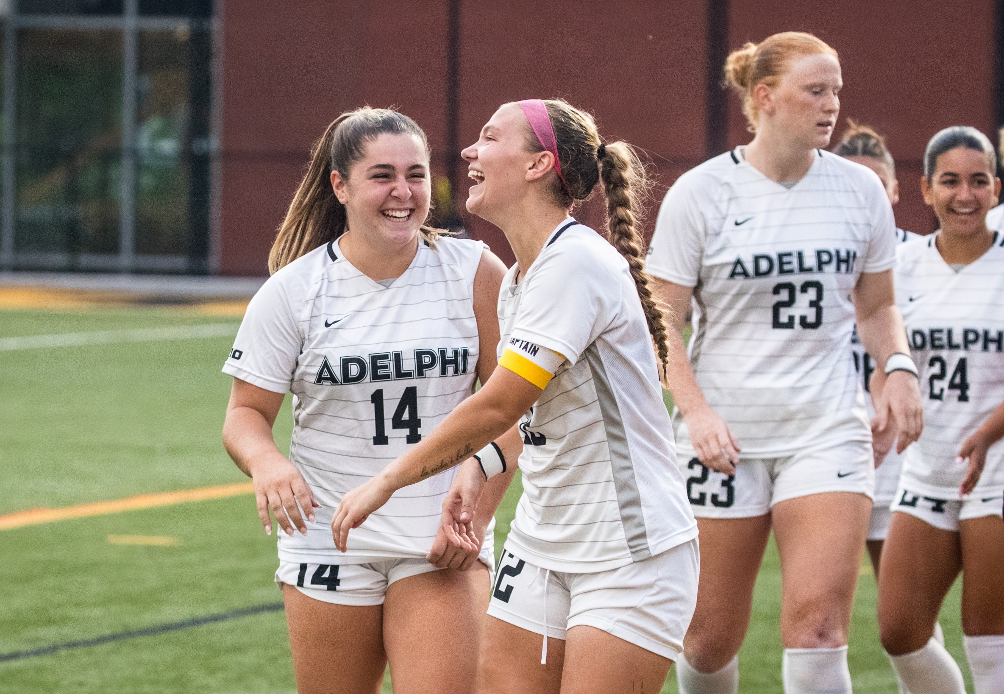 Adelphi Women's Soccer vs. Wilmington August 28.