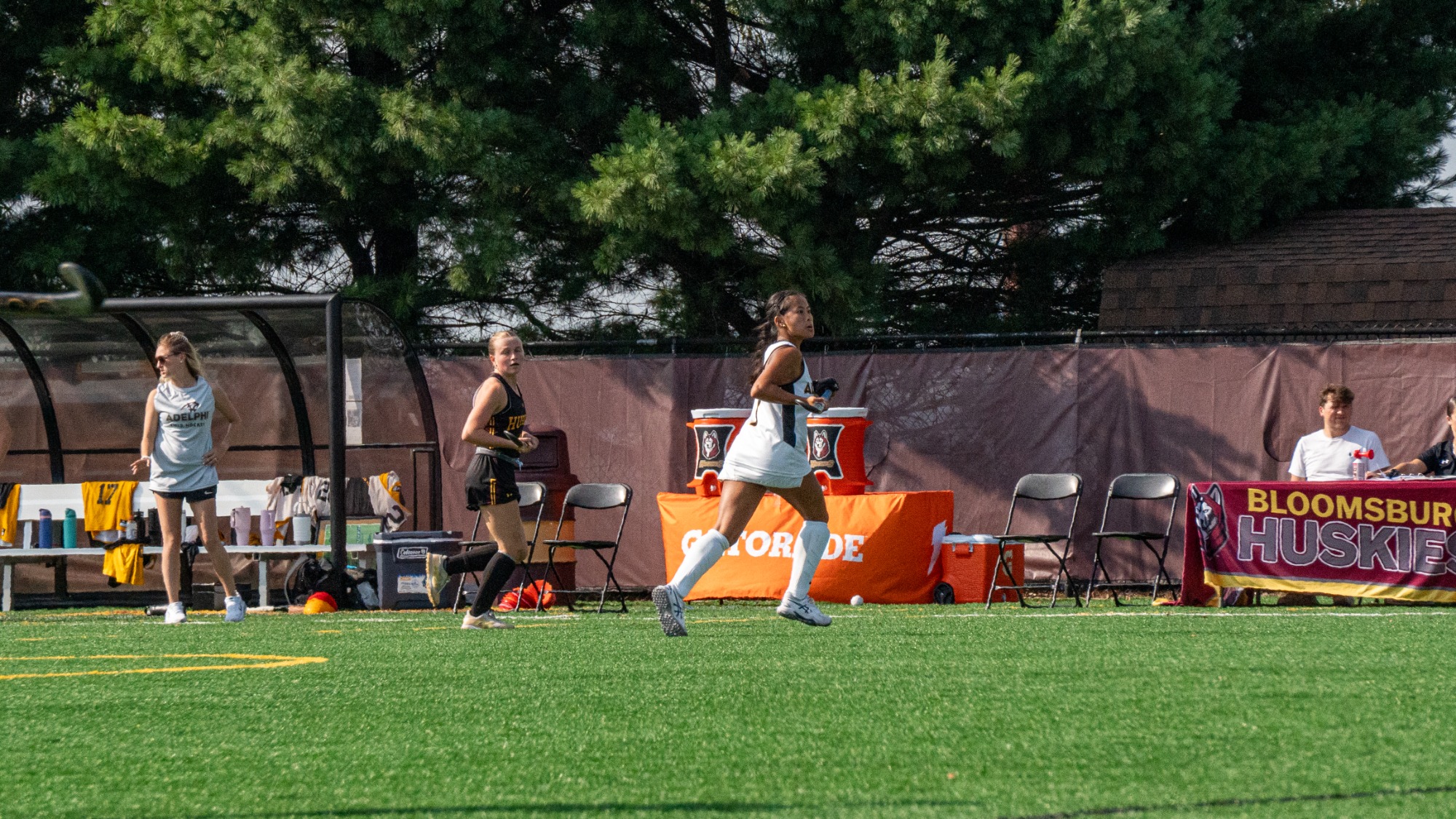 Adelphi Field Hockey vs. Bloomsburg September 9th.