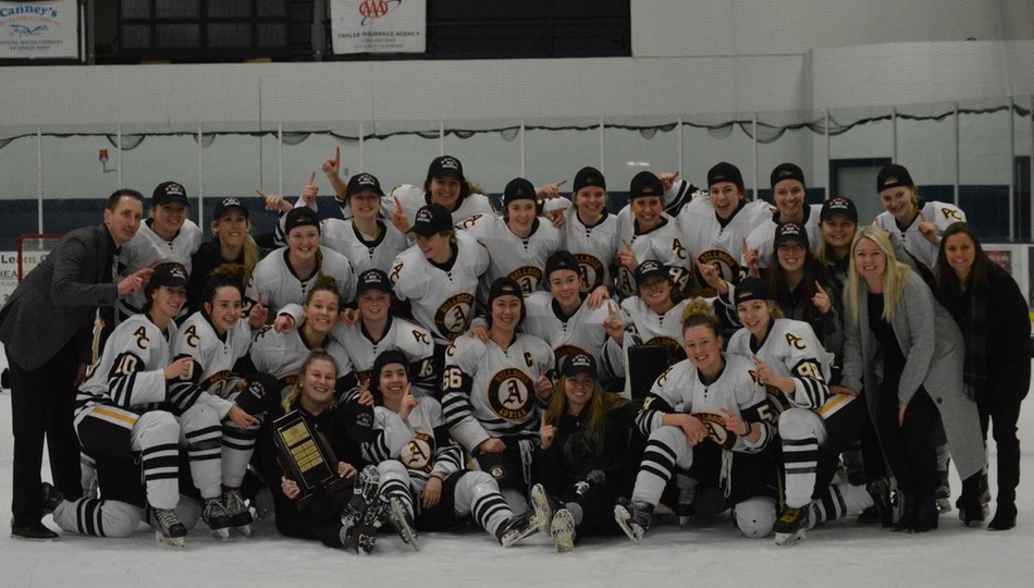 Women's ACHA D1 Wins Conference Championship Adrian College