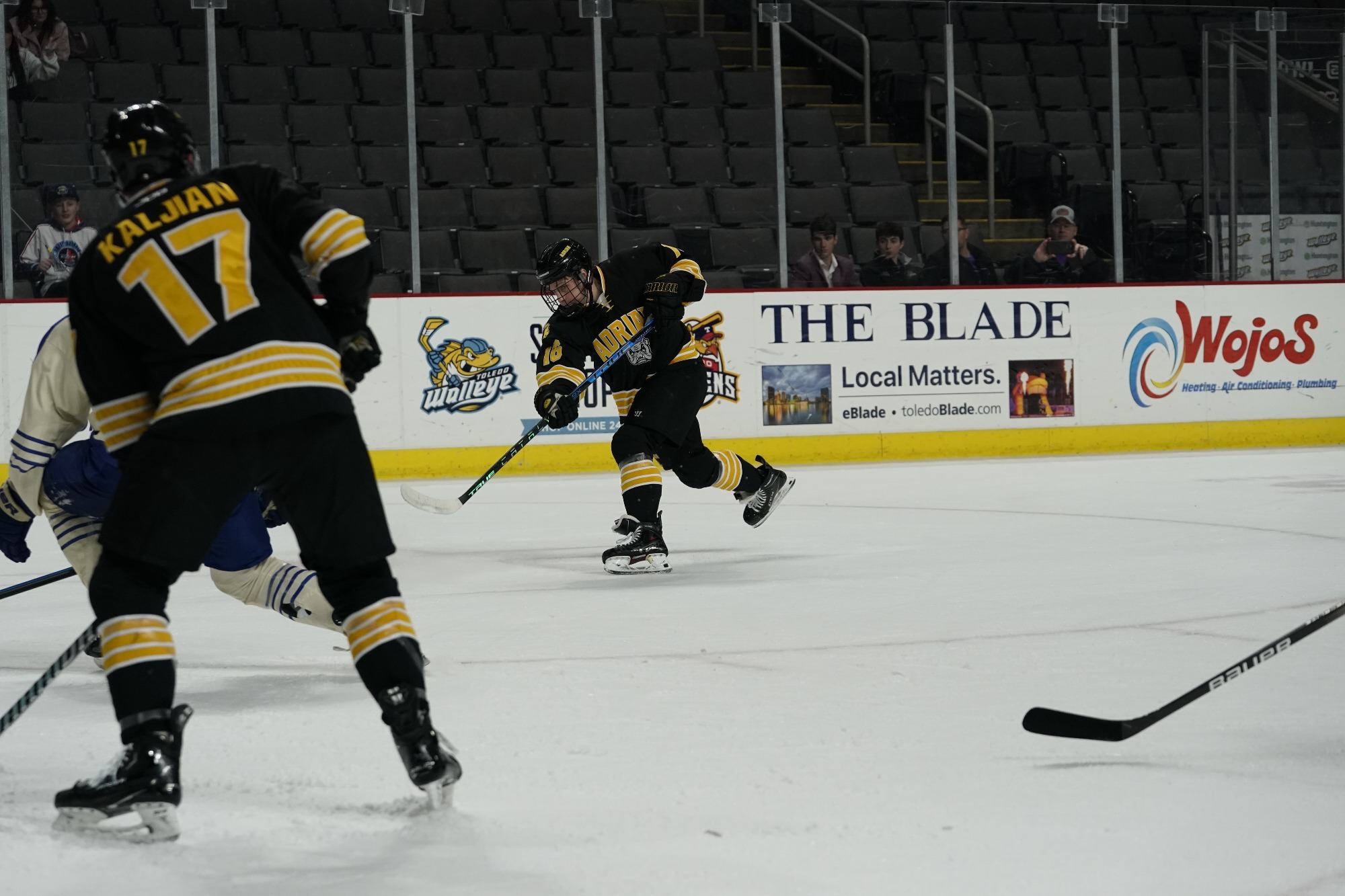 Two Shorthanded Goals Leads Men's Hockey to a 41 Win over Lawrence