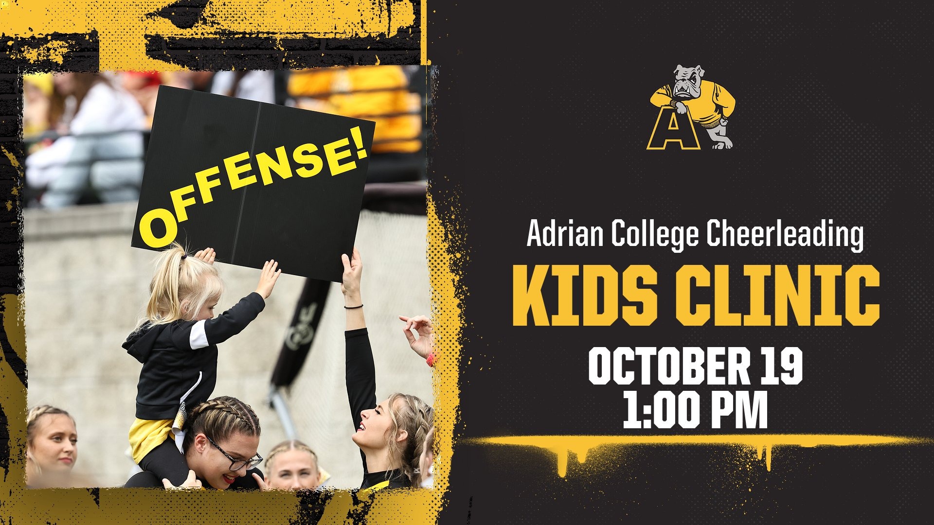 CHEER KIDS CLINIC 10/19