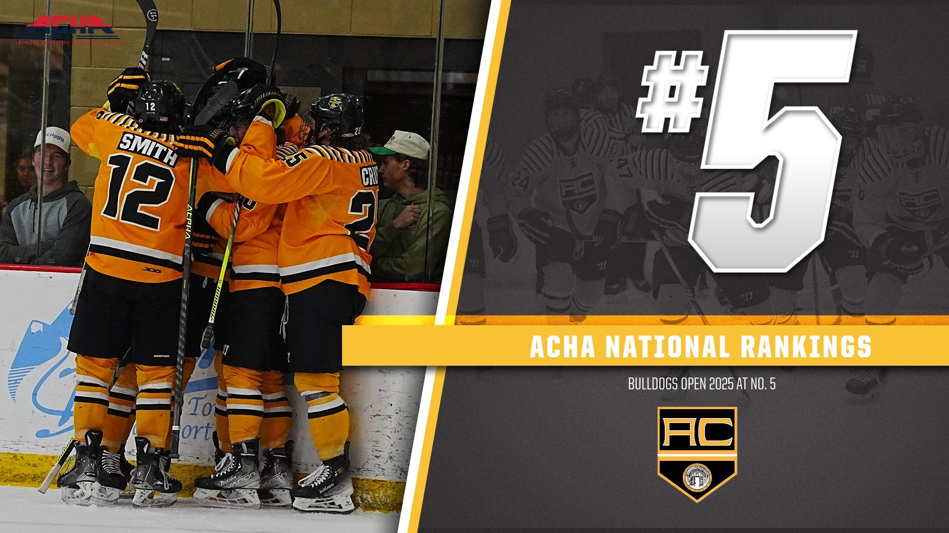 Final National Ranking sees MD1 Hockey Secure No. 2 Seed for ACHA National Championship