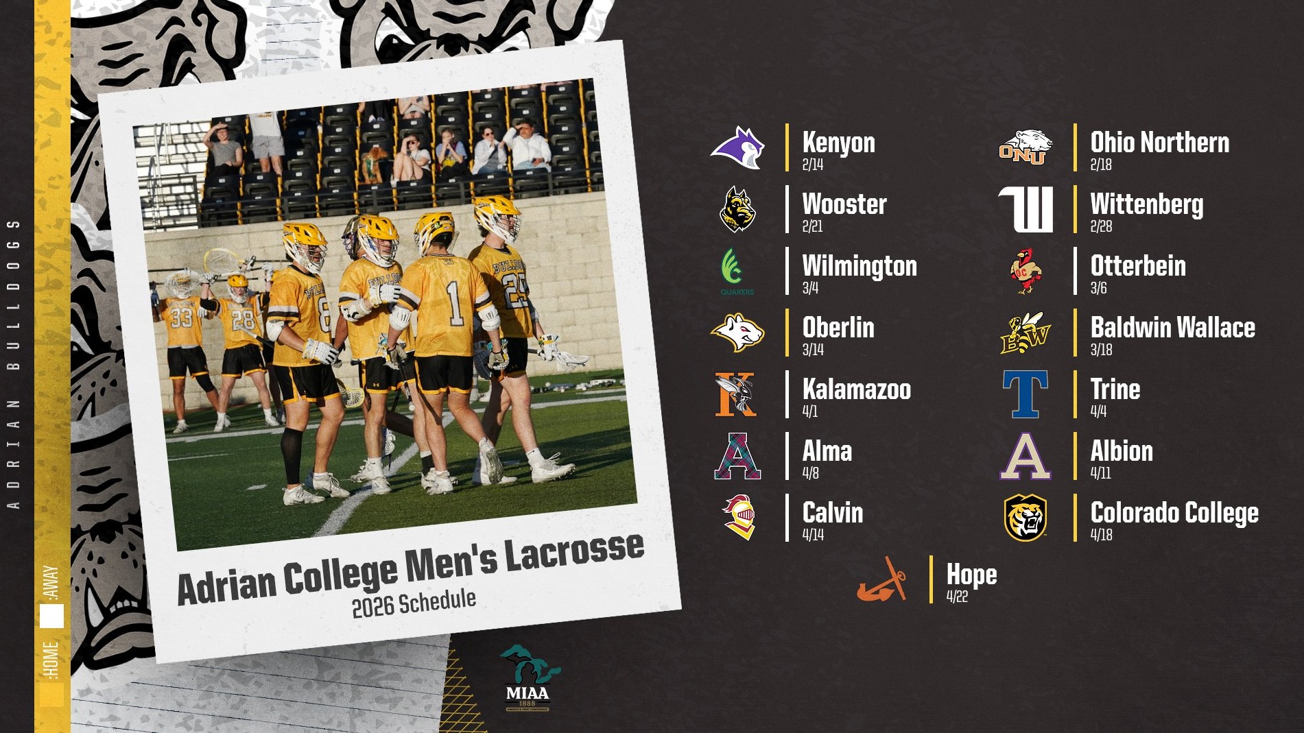 2026 MLAX Schedule Release