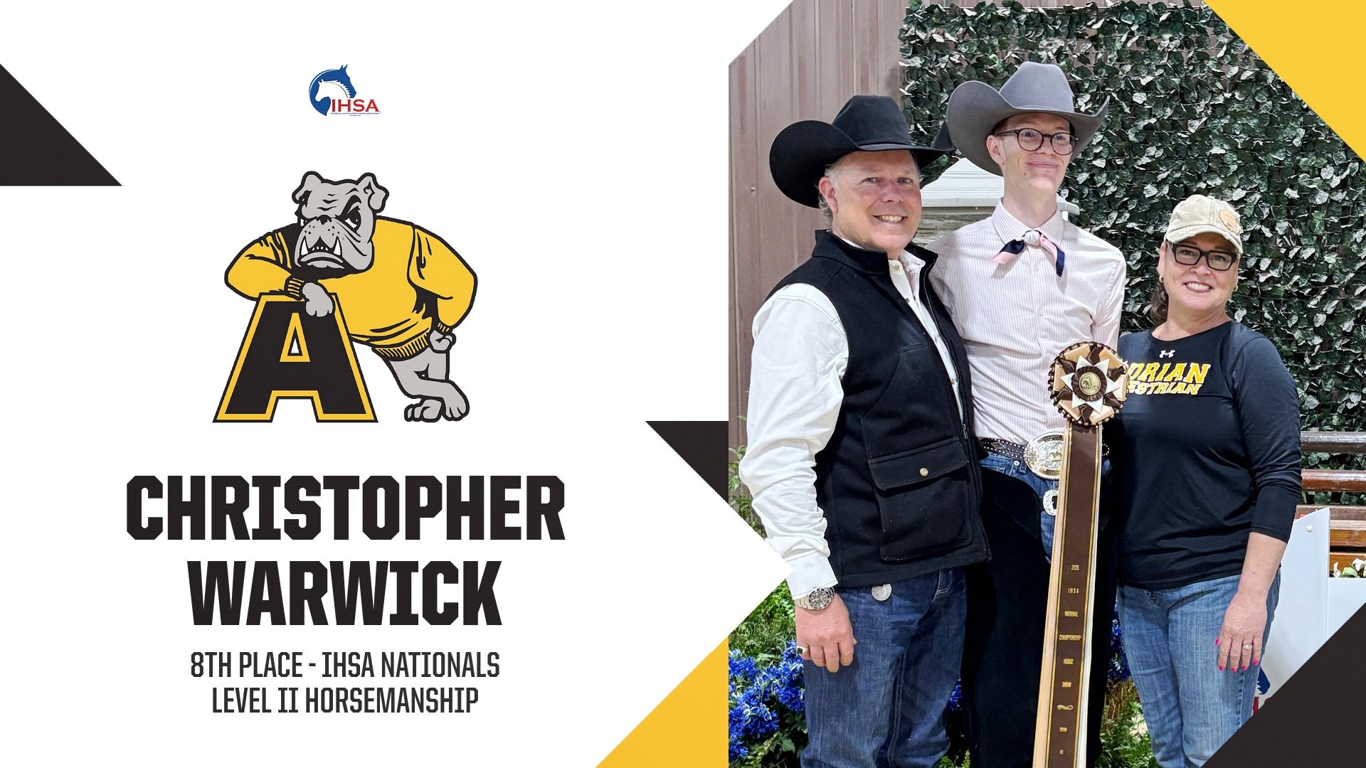 Warwick 8th Place Nationals